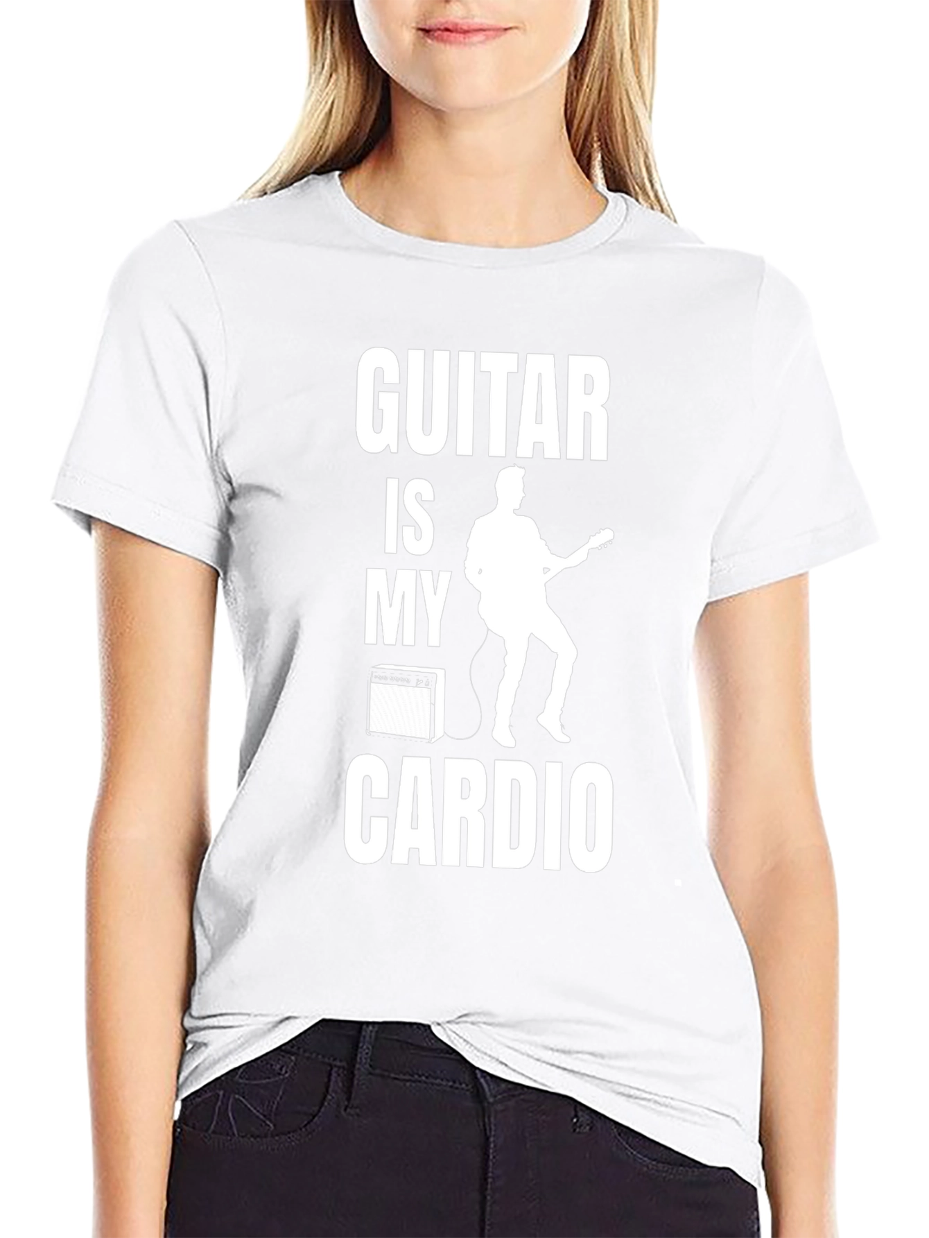 Guitar is My Cardio Graphic T-Shirt