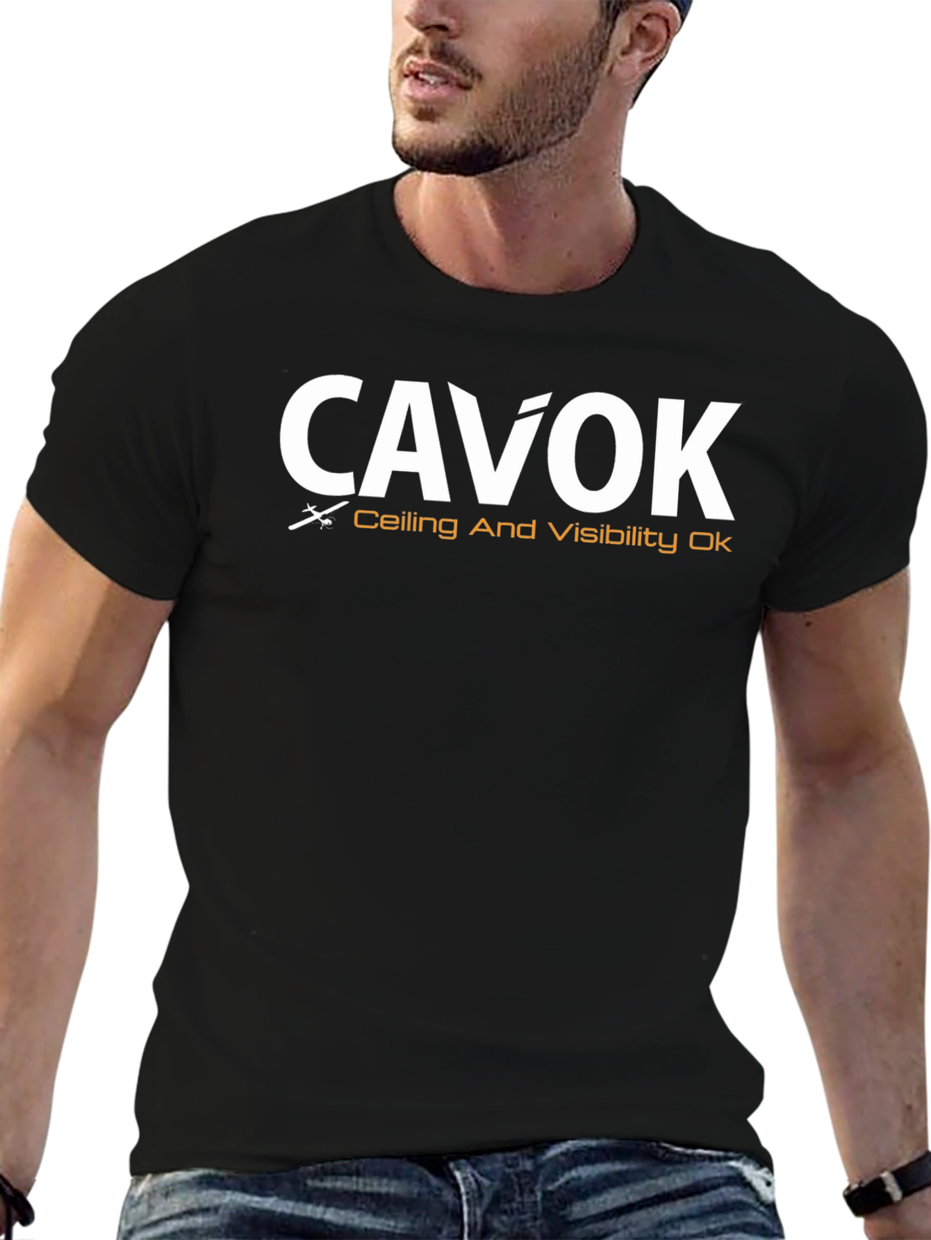 CAVOK T-Shirt - Ceiling And Visibility OK Aviation Tee
