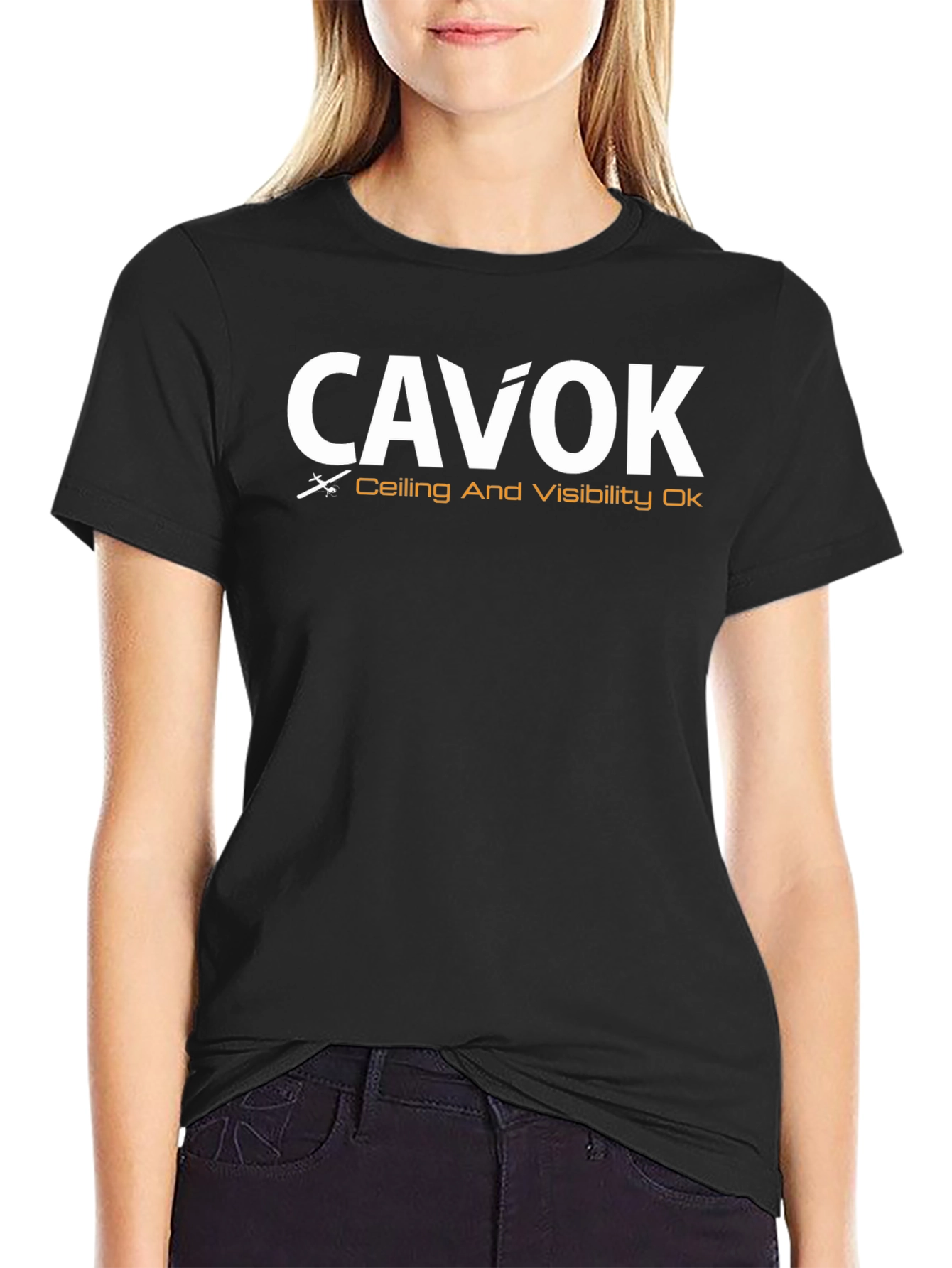 CAVOK T-Shirt - Ceiling And Visibility OK Aviation Tee