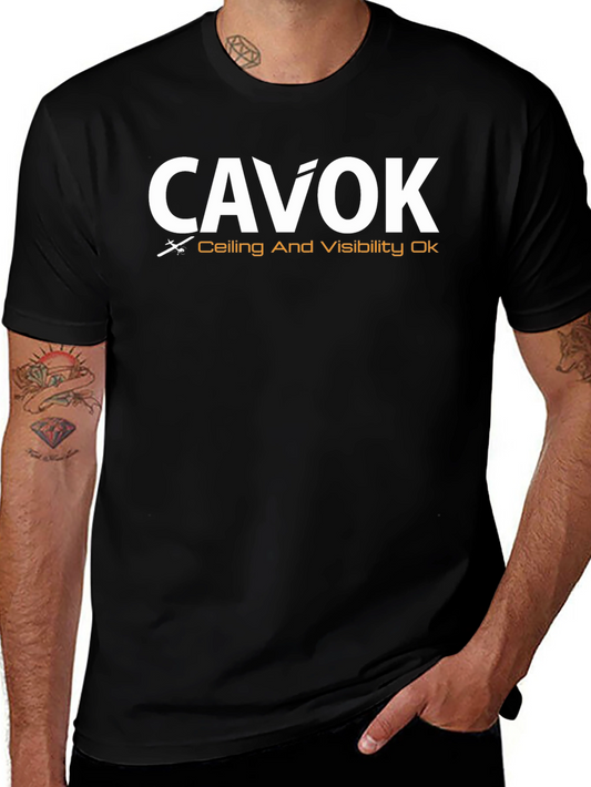 CAVOK T-Shirt - Ceiling And Visibility OK Aviation Tee