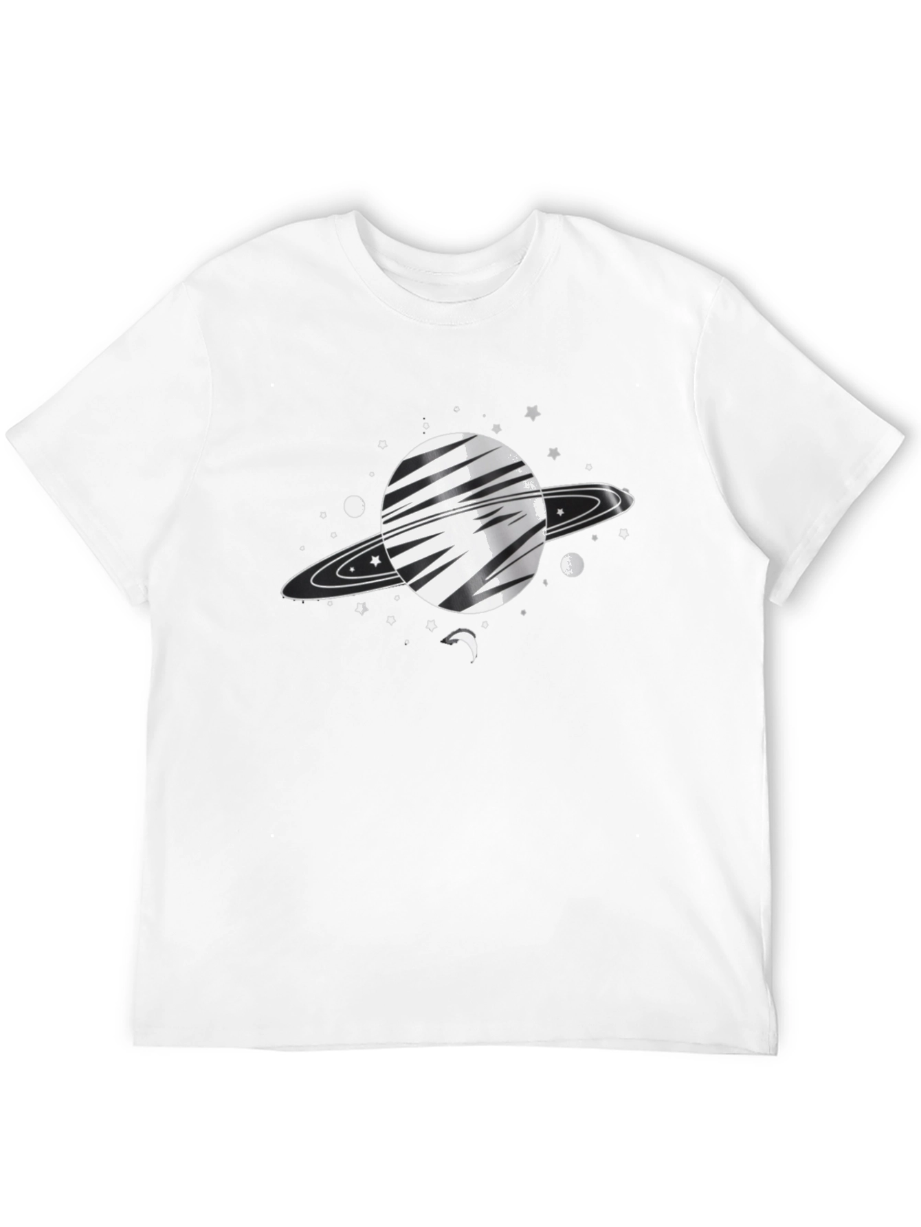 Saturn Graphic Tee - Galaxy Style