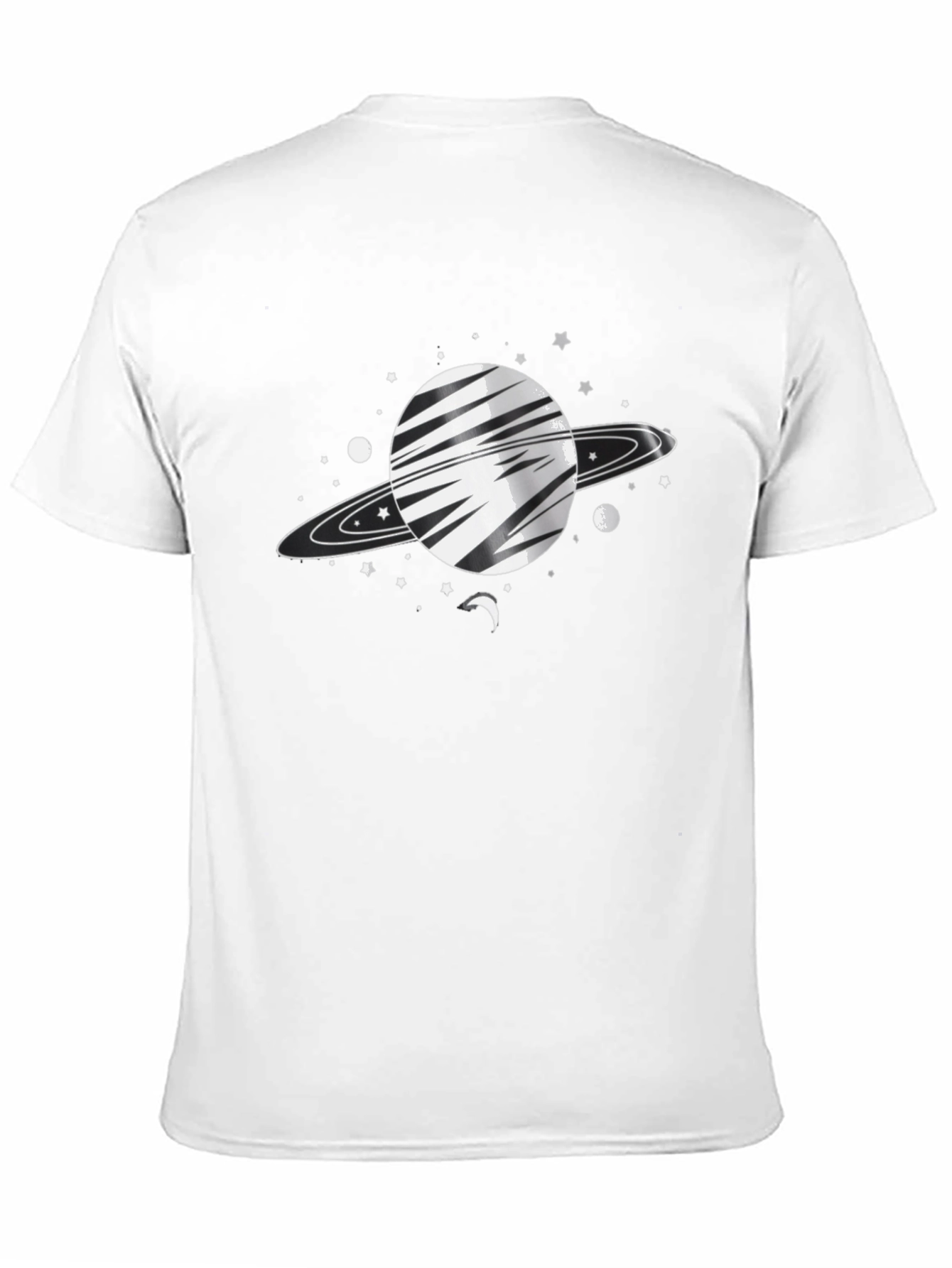 Saturn Graphic Tee - Galaxy Style