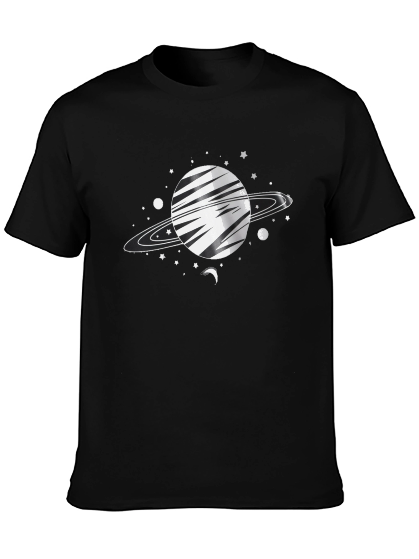 Saturn Graphic Tee - Galaxy Style