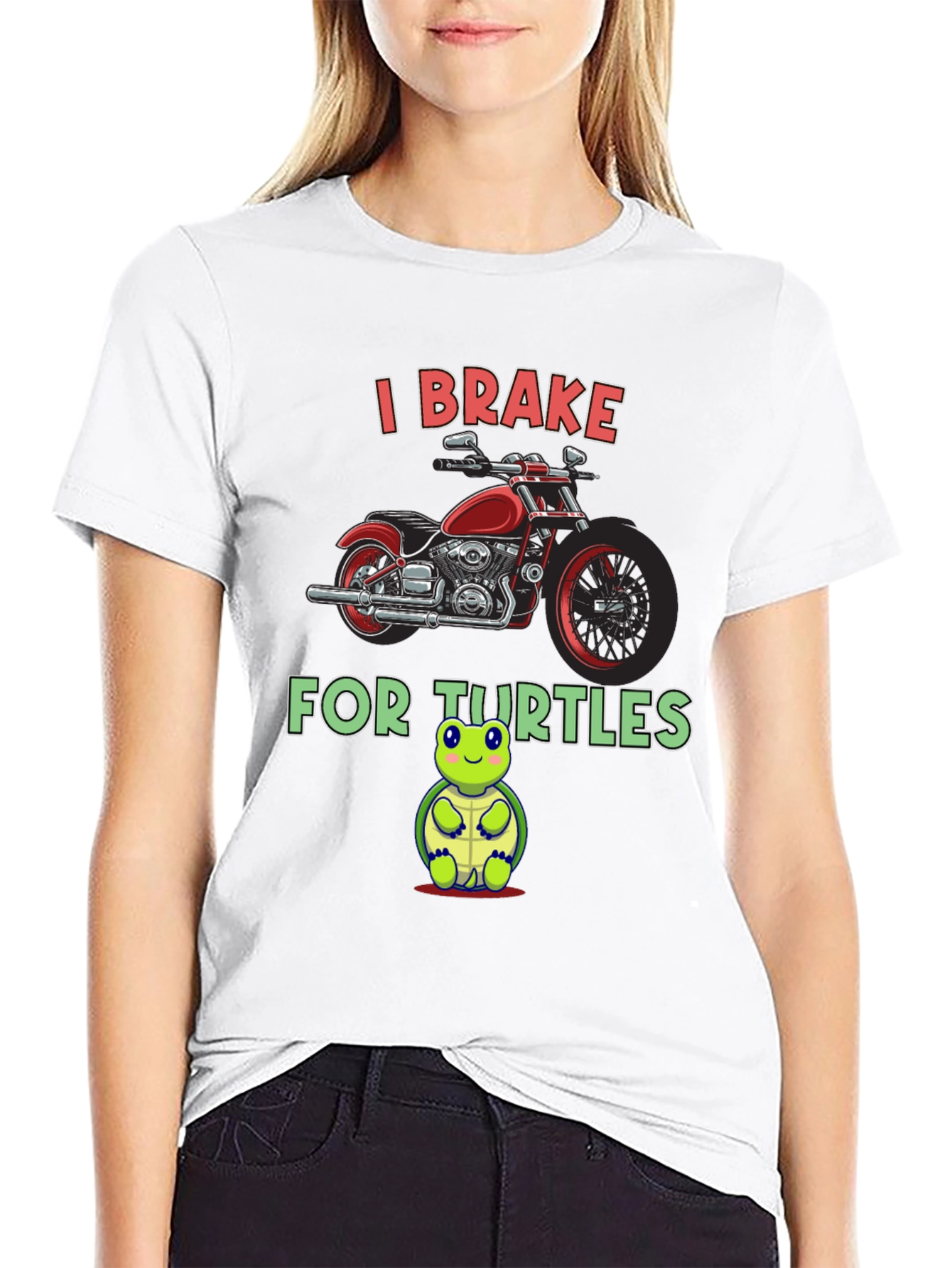 I Brake for Turtles Graphic T-Shirt