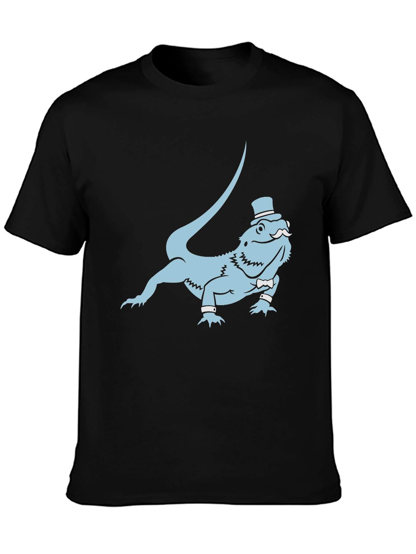 Dapper Lizard Graphic Tee - Funny Reptile Shirt