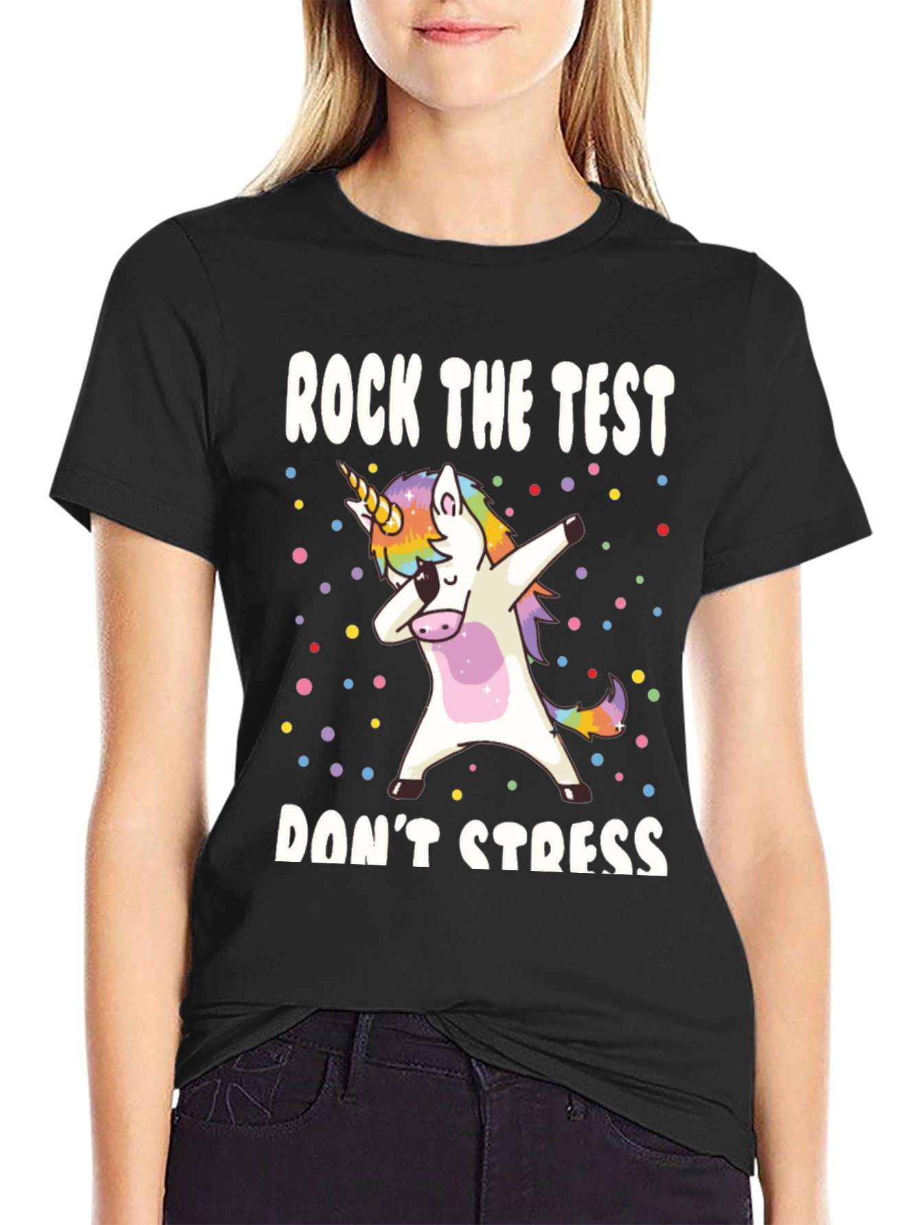 Rock The Test Unicorn T-Shirt