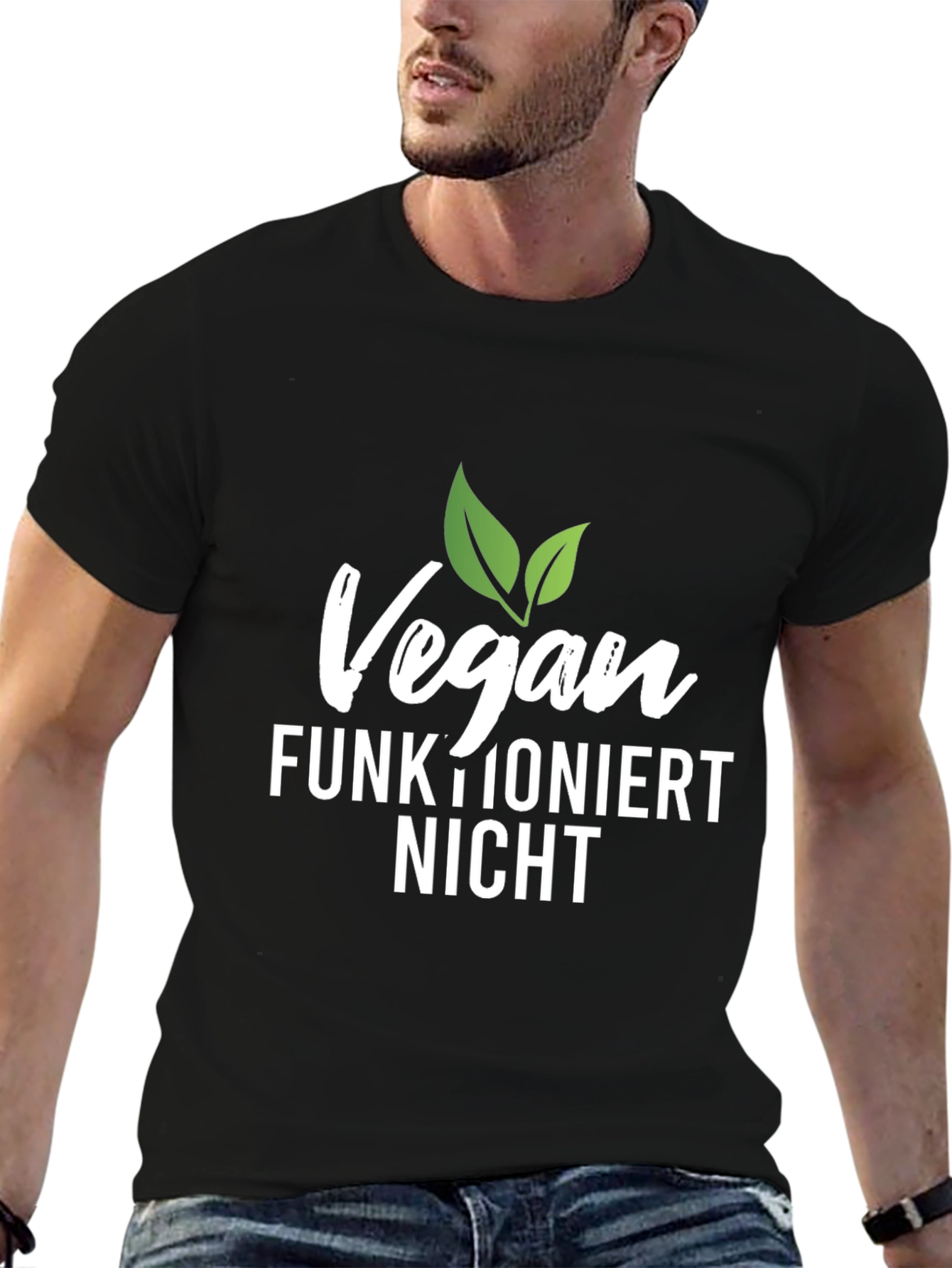 Vegan Funktioniert Nicht Black T-Shirt