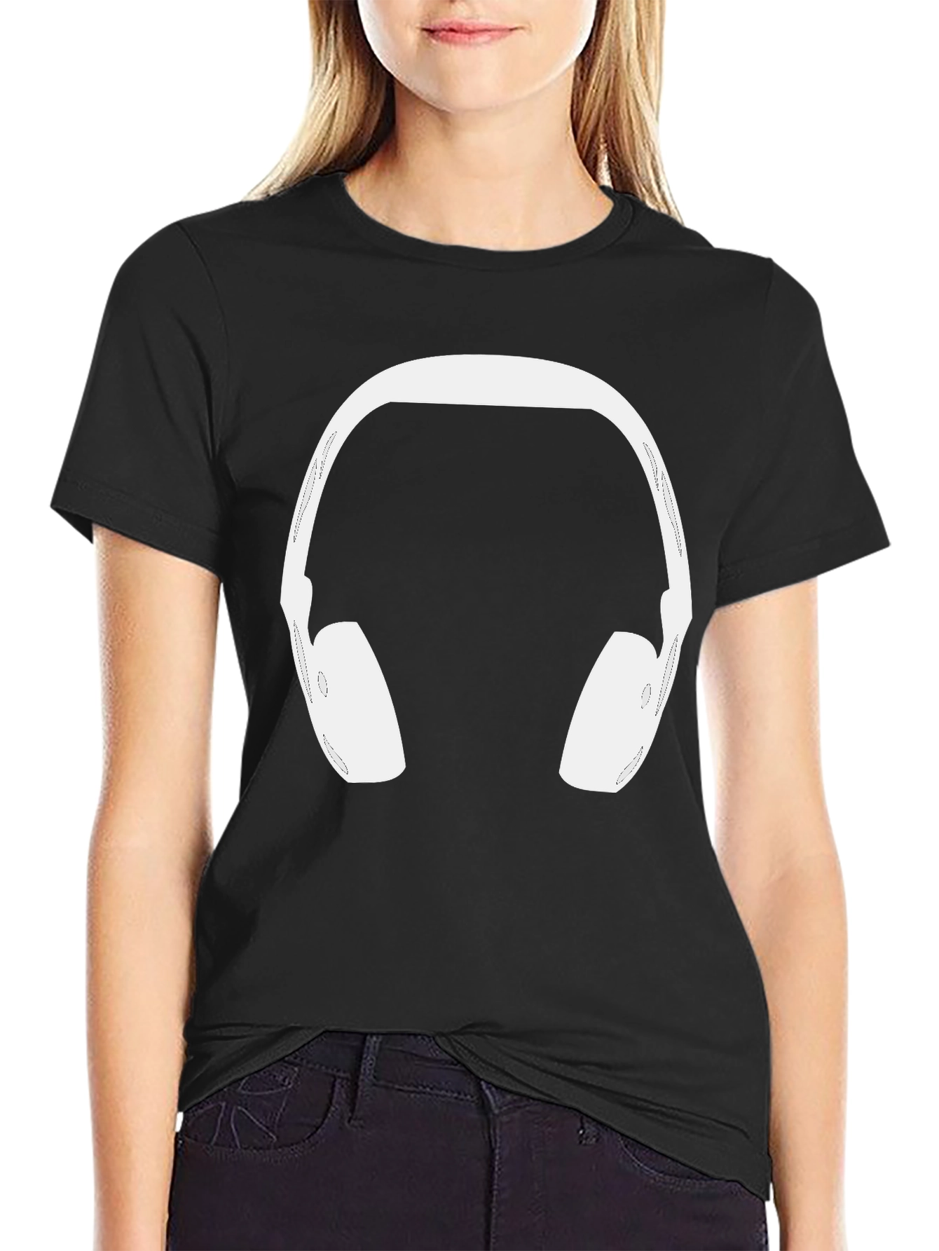 Headphone Graphic Tee - Cool Music Lover Shirt