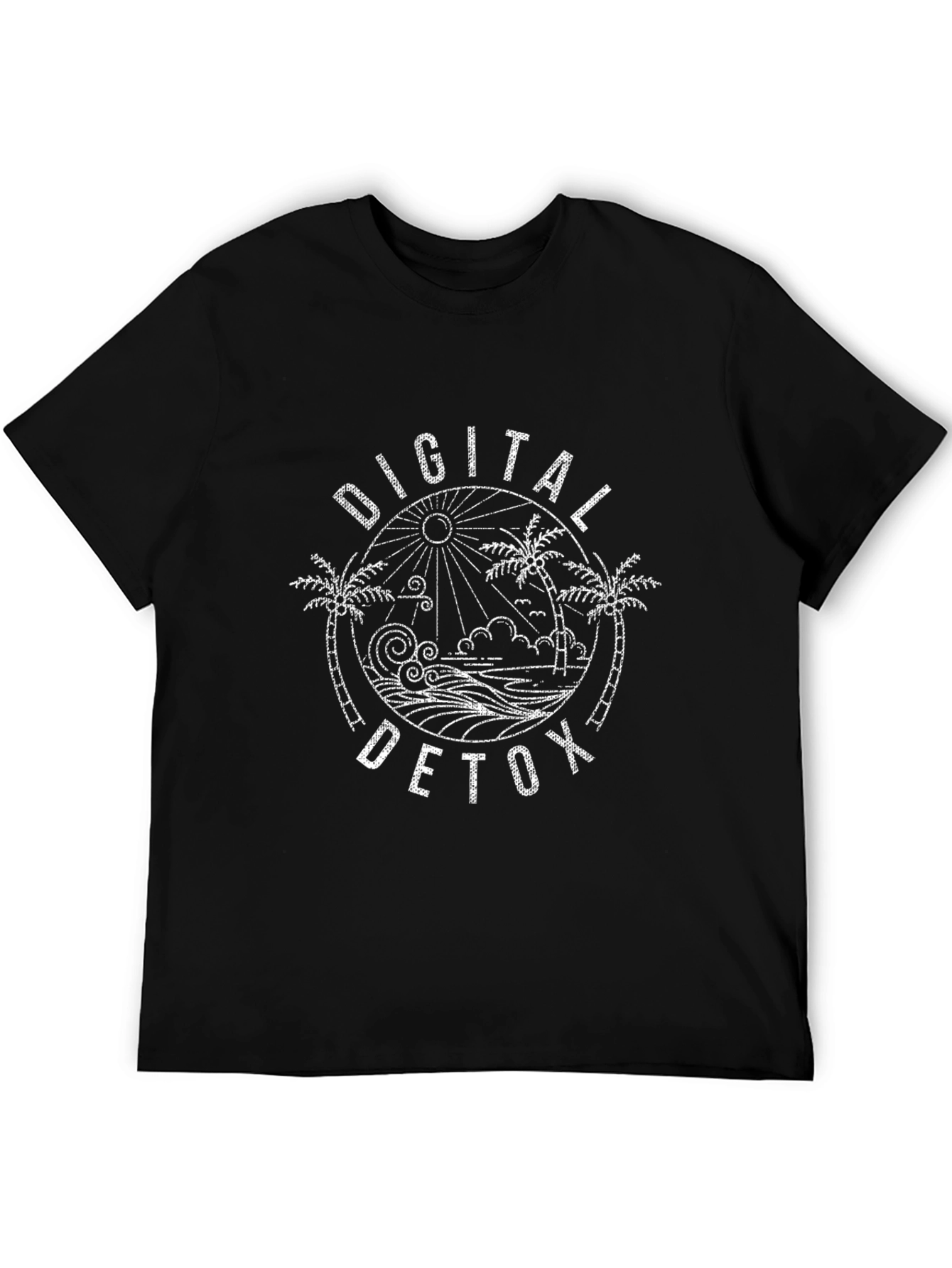 Digital Detox T-Shirt - Beach Vacation Tee