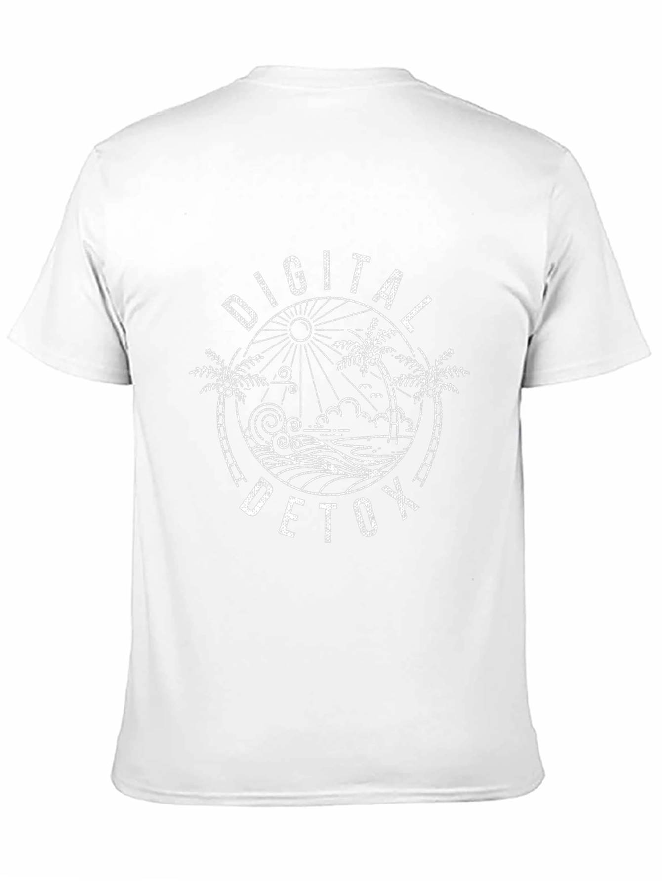 Digital Detox T-Shirt - Beach Vacation Tee