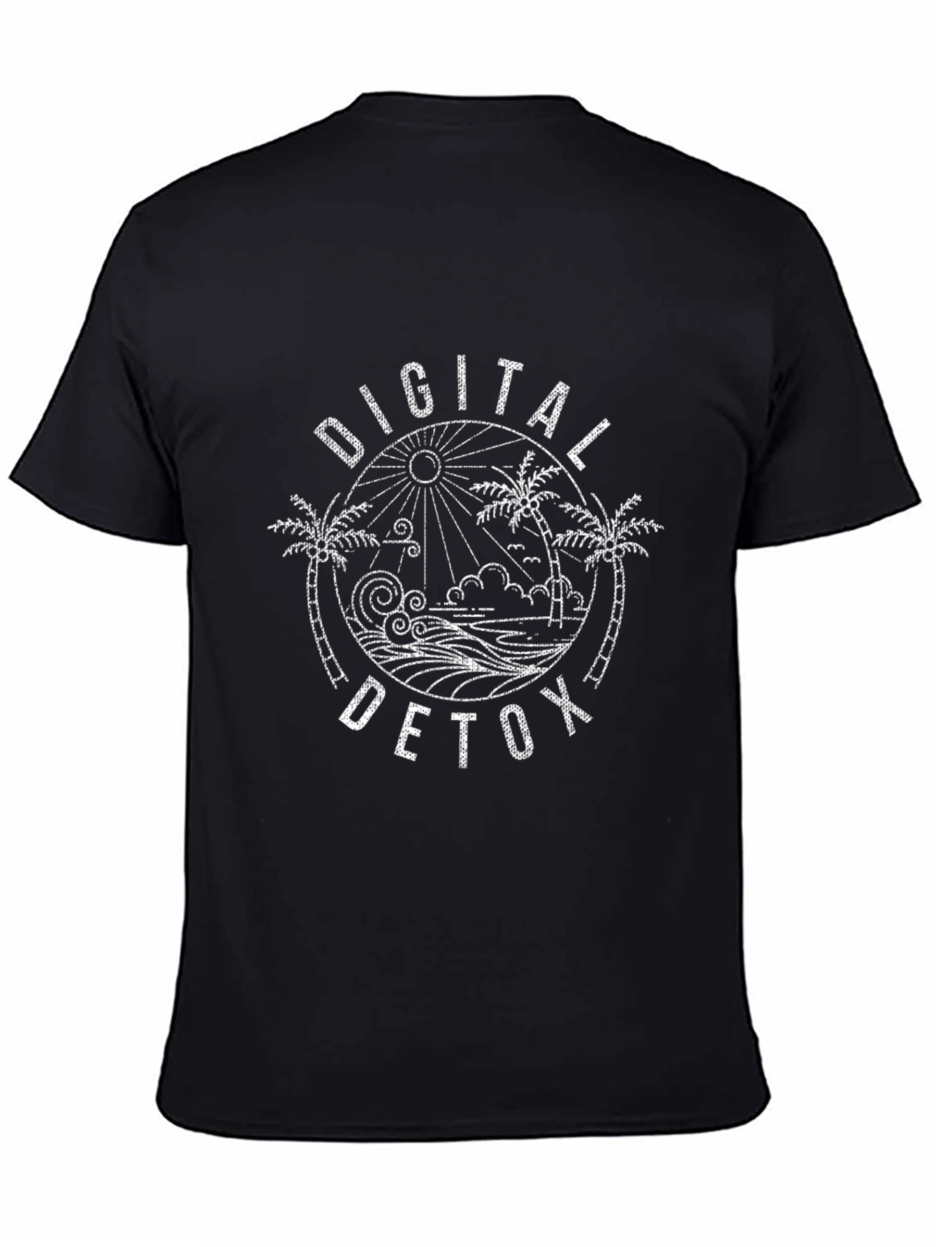 Digital Detox T-Shirt - Beach Vacation Tee