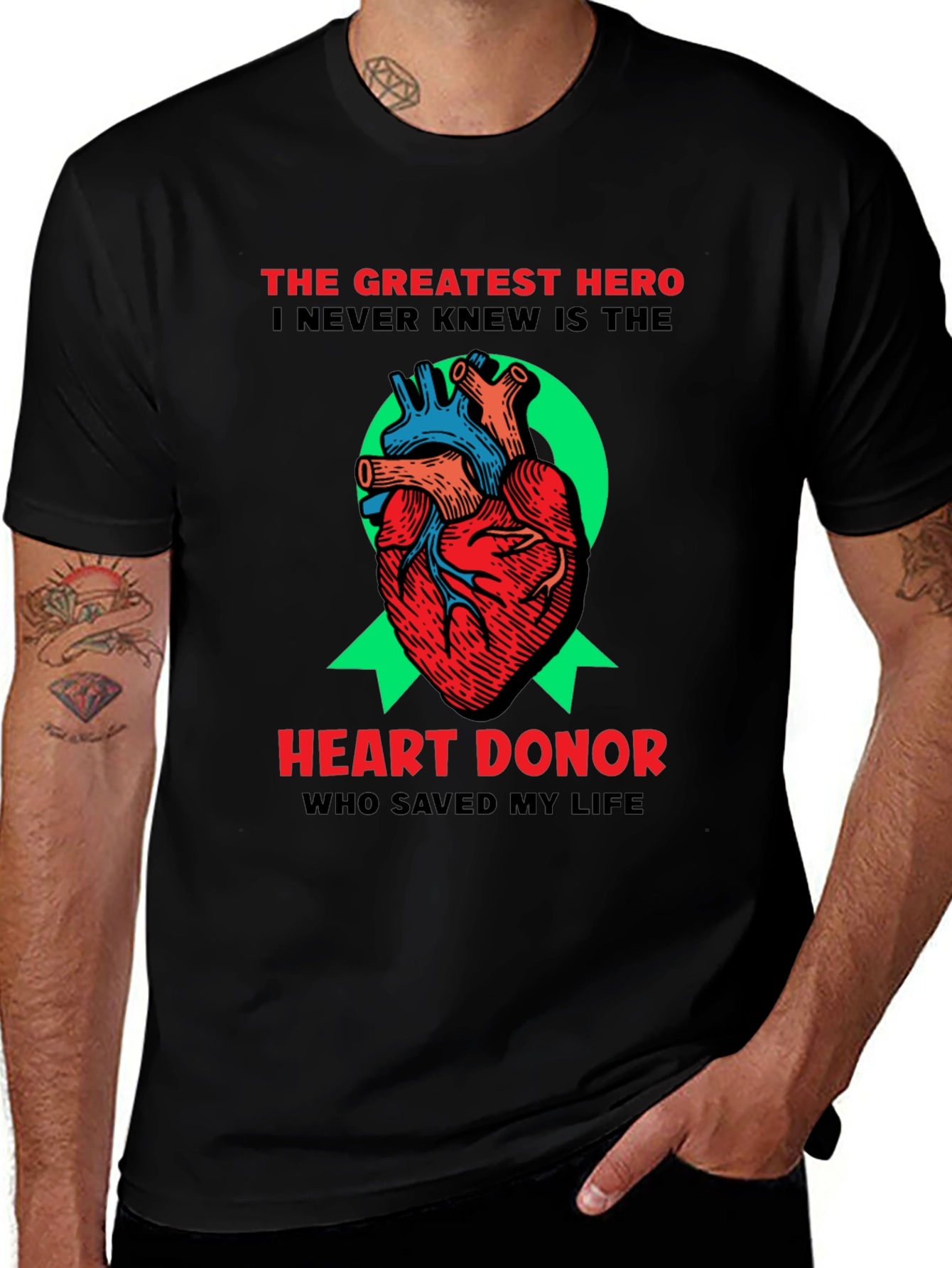 Heart Donor T-Shirt: A Heros Gift