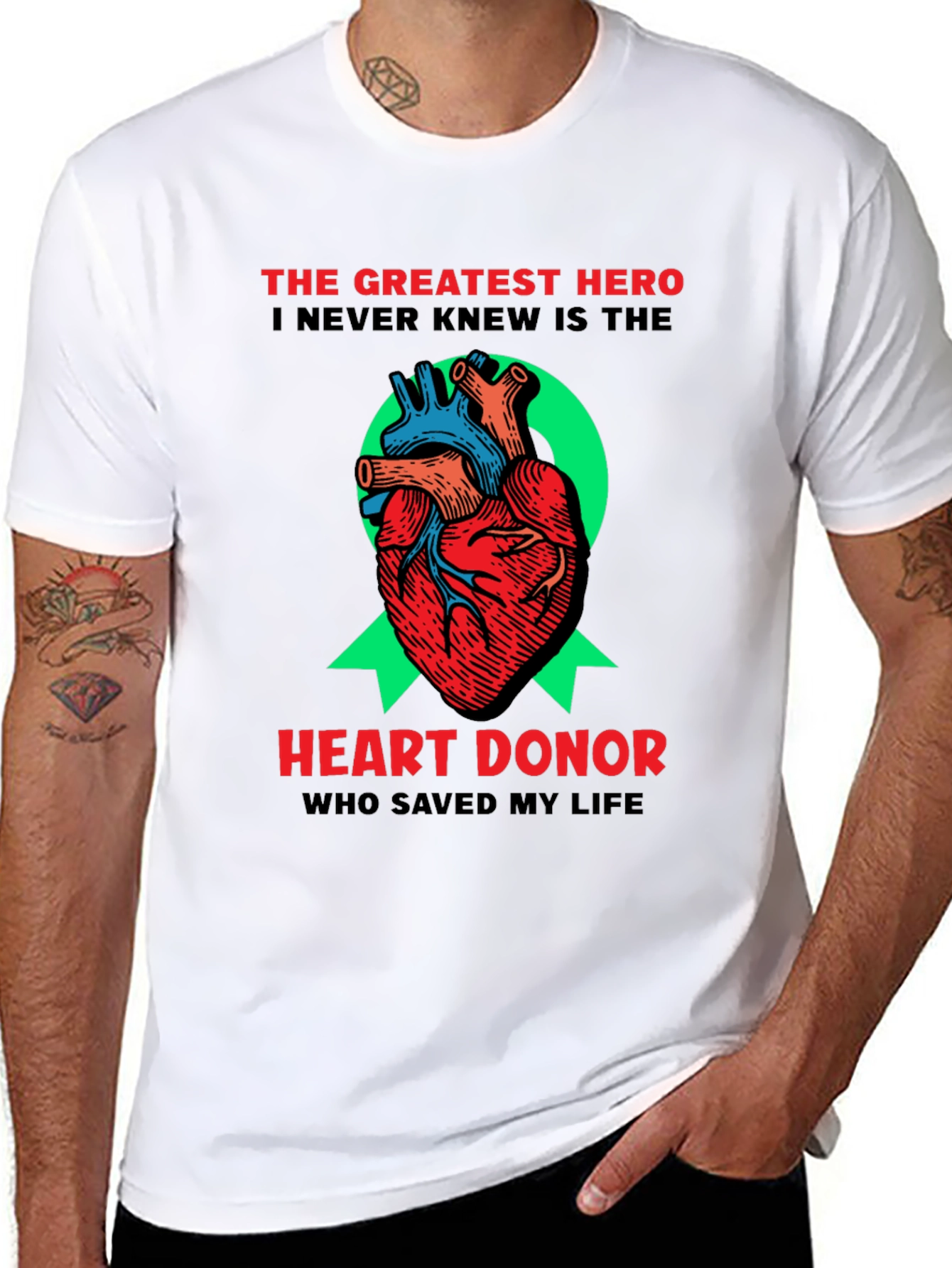 Heart Donor T-Shirt: A Heros Gift