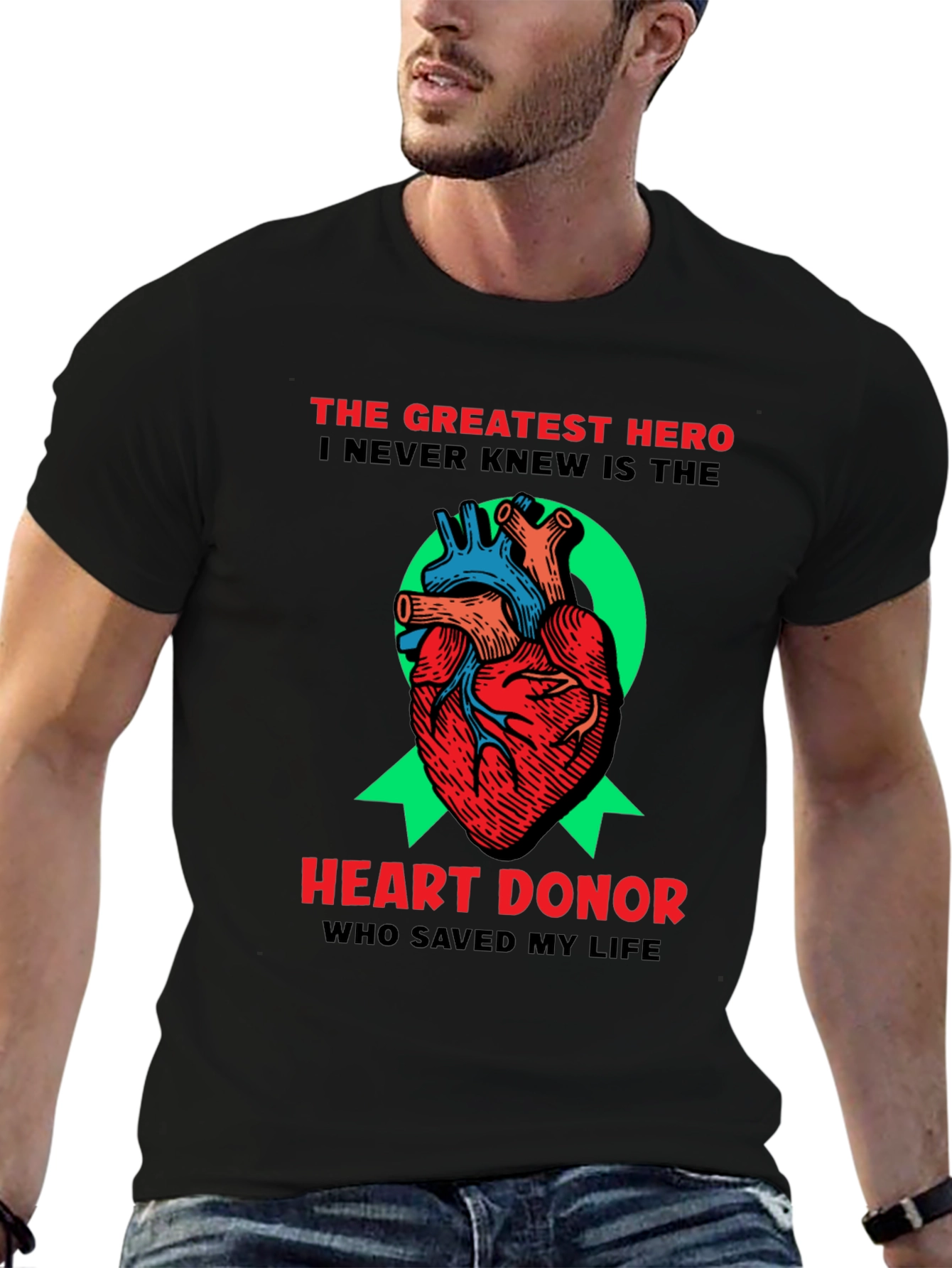 Heart Donor T-Shirt: A Heros Gift