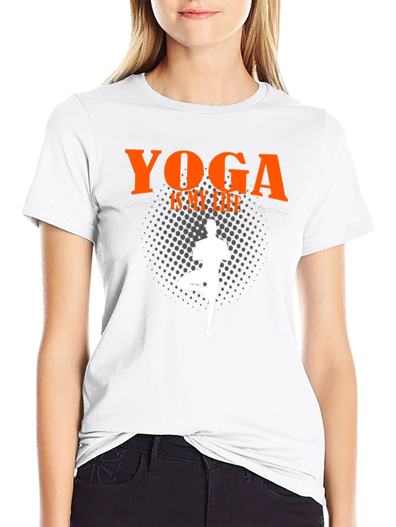 Yoga is My Life Graphic T-Shirt