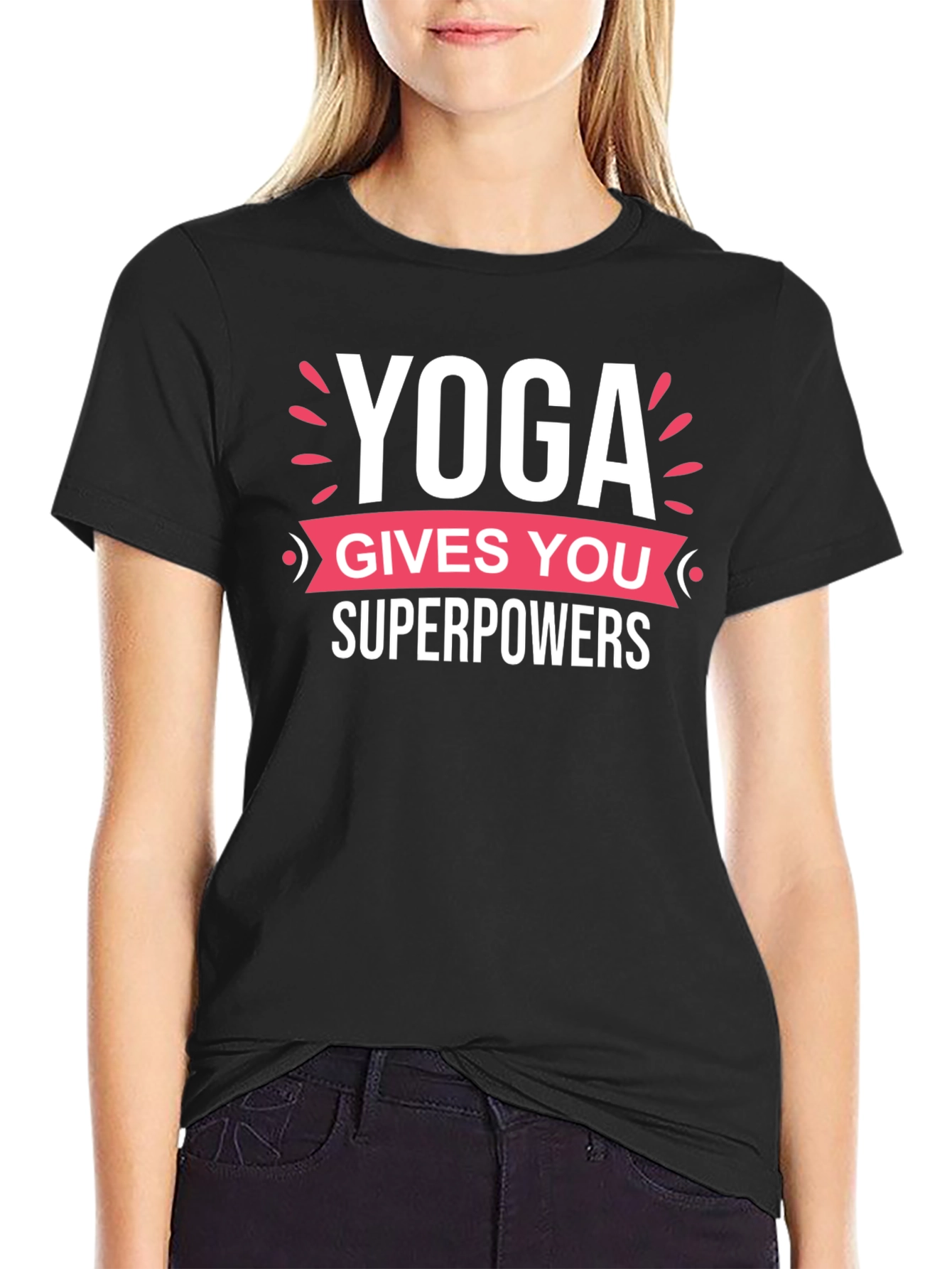 Yoga Gives You Superpowers T-Shirt
