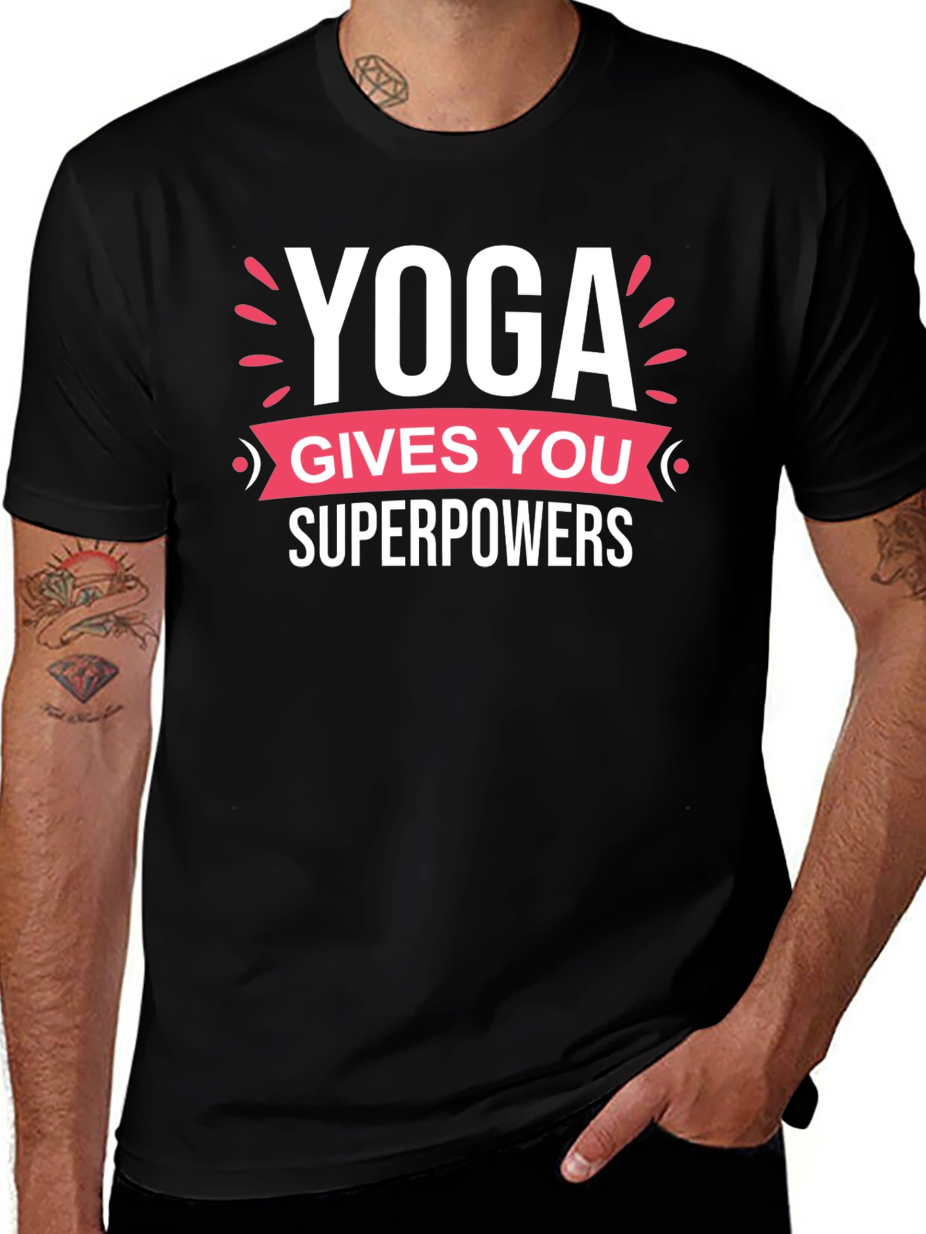Yoga Gives You Superpowers T-Shirt