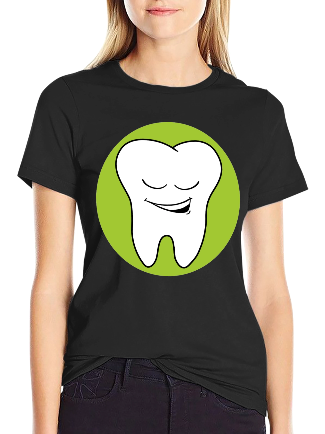 Funny Tooth Graphic Tee - Dental Humor T-Shirt