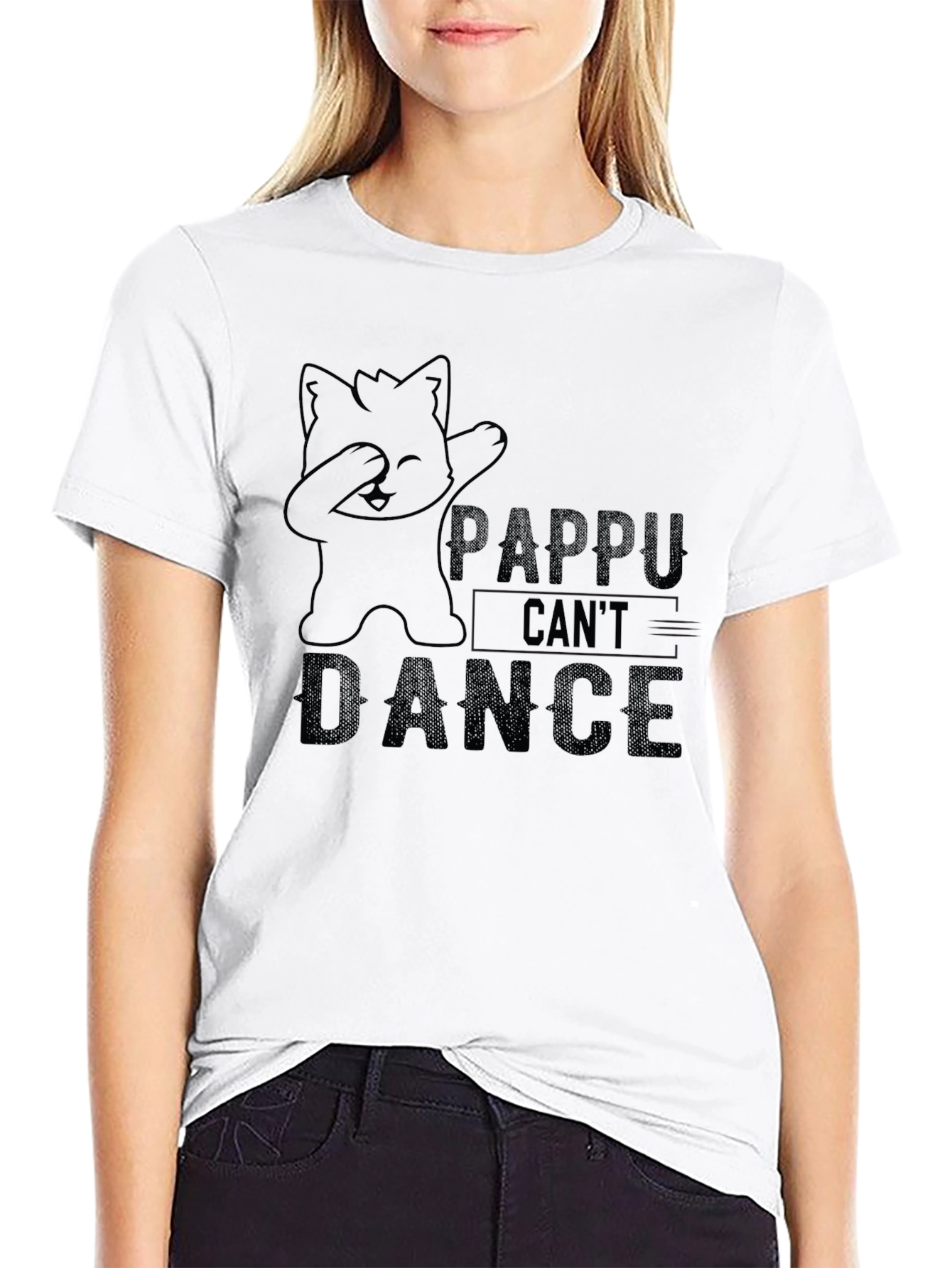 Pappu Cant Dance Funny Graphic Tee