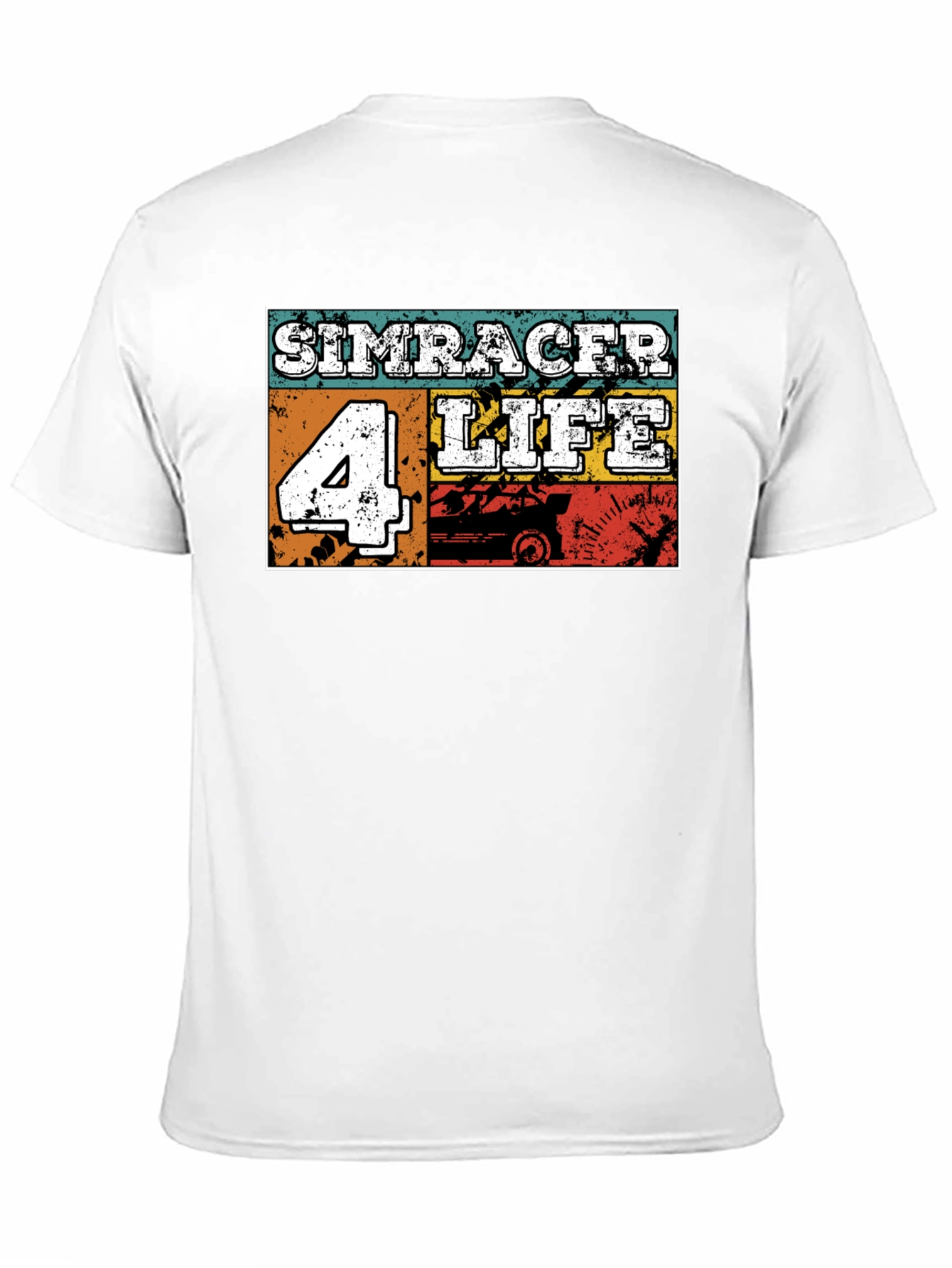 Simracer 4 Life Black T-Shirt