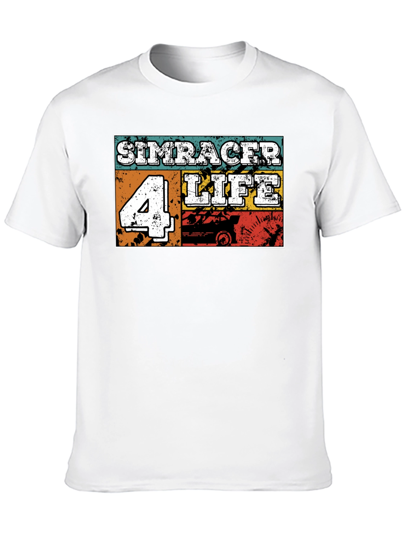 Simracer 4 Life Black T-Shirt