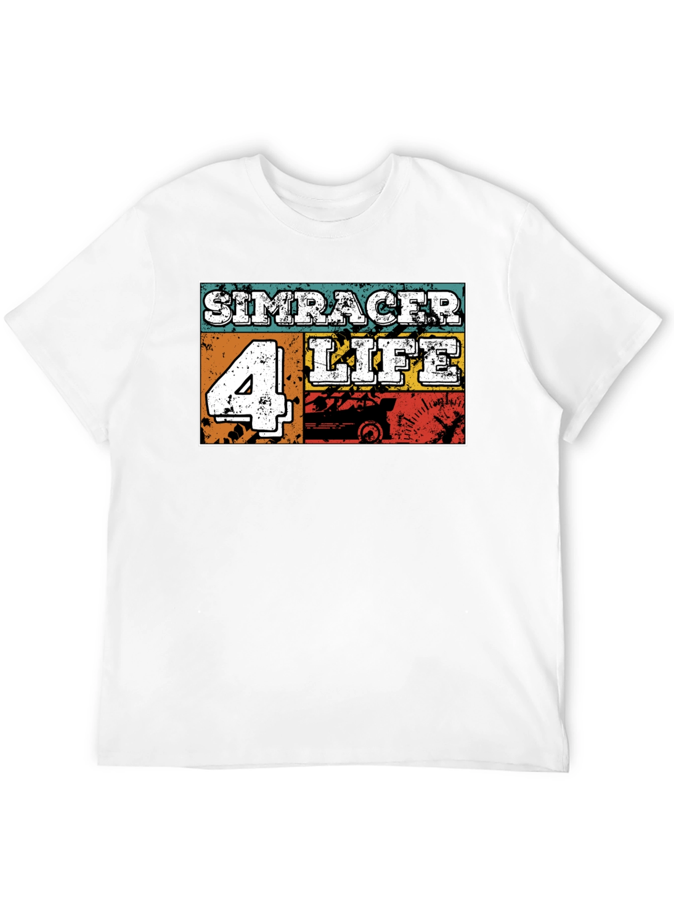 Simracer 4 Life Black T-Shirt