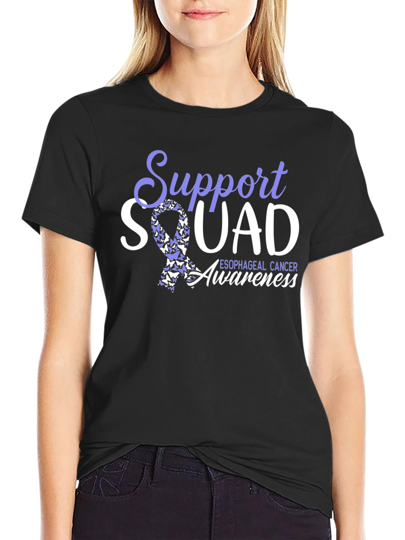 Esophageal Cancer Awareness Support Squad T-Shirt