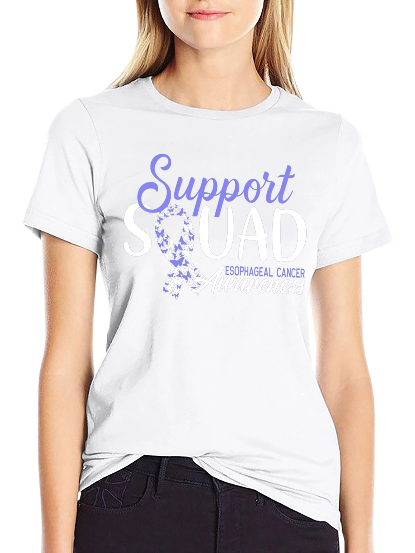 Esophageal Cancer Awareness Support Squad T-Shirt