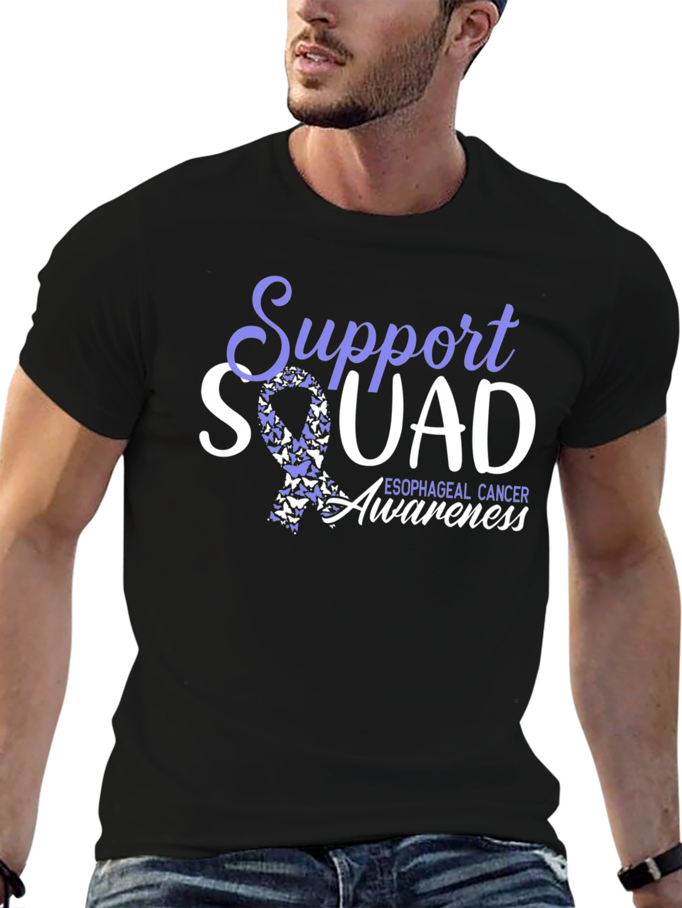 Esophageal Cancer Awareness Support Squad T-Shirt