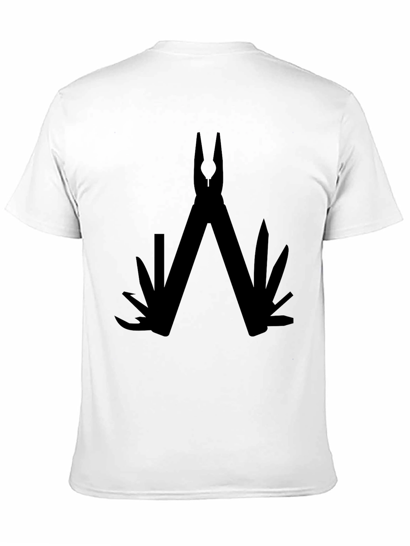 Multi-Tool Graphic Black T-Shirt