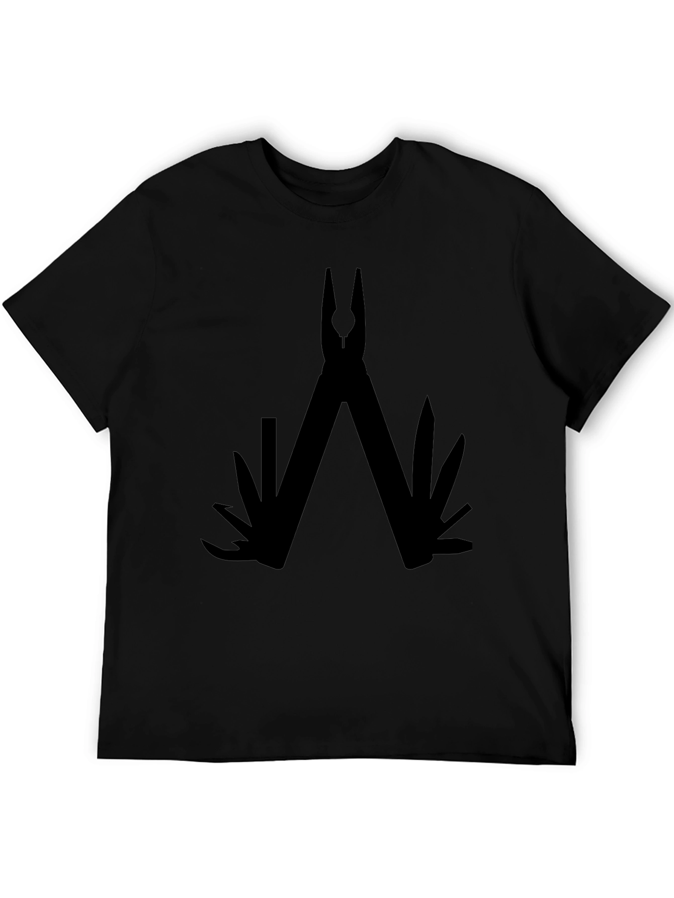 Multi-Tool Graphic Black T-Shirt