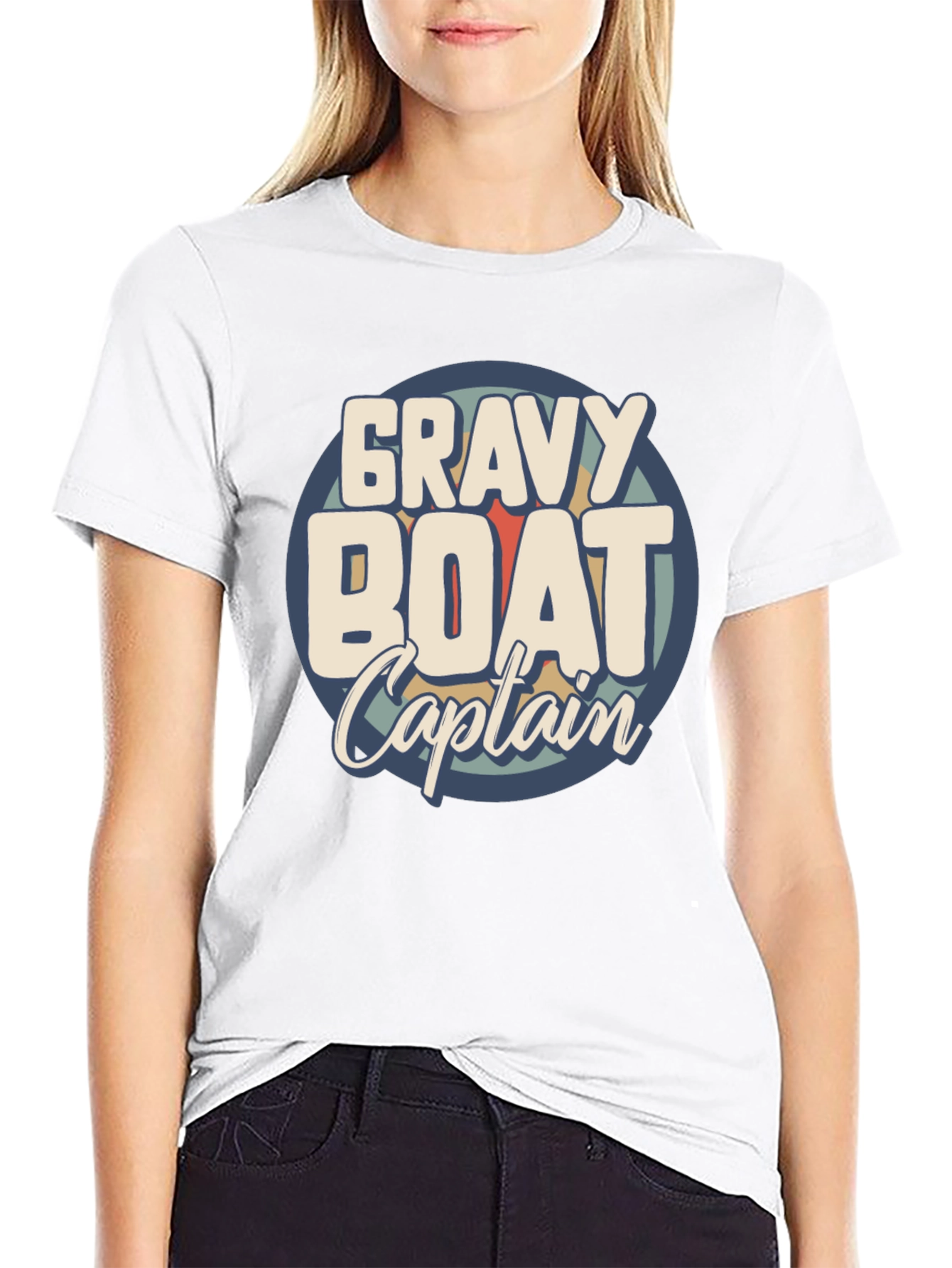 Gravy Boat Captain Funny T-Shirt