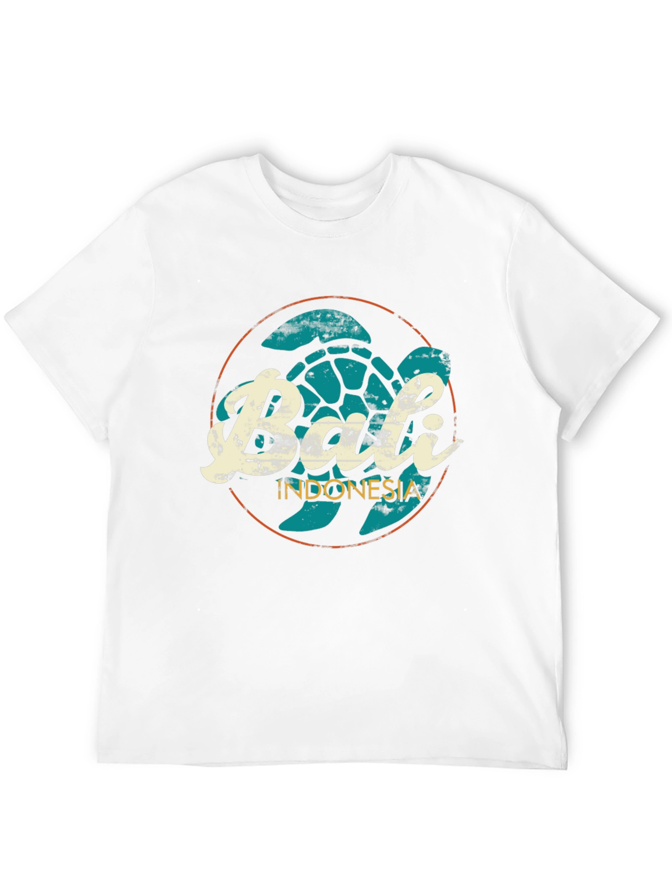 Bali Indonesia Turtle Graphic T-Shirt