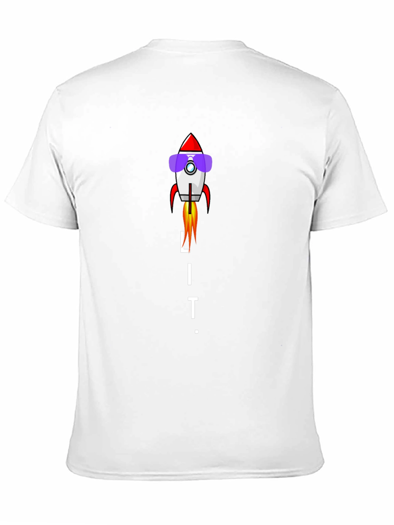 Lit Rocket Graphic T-Shirt