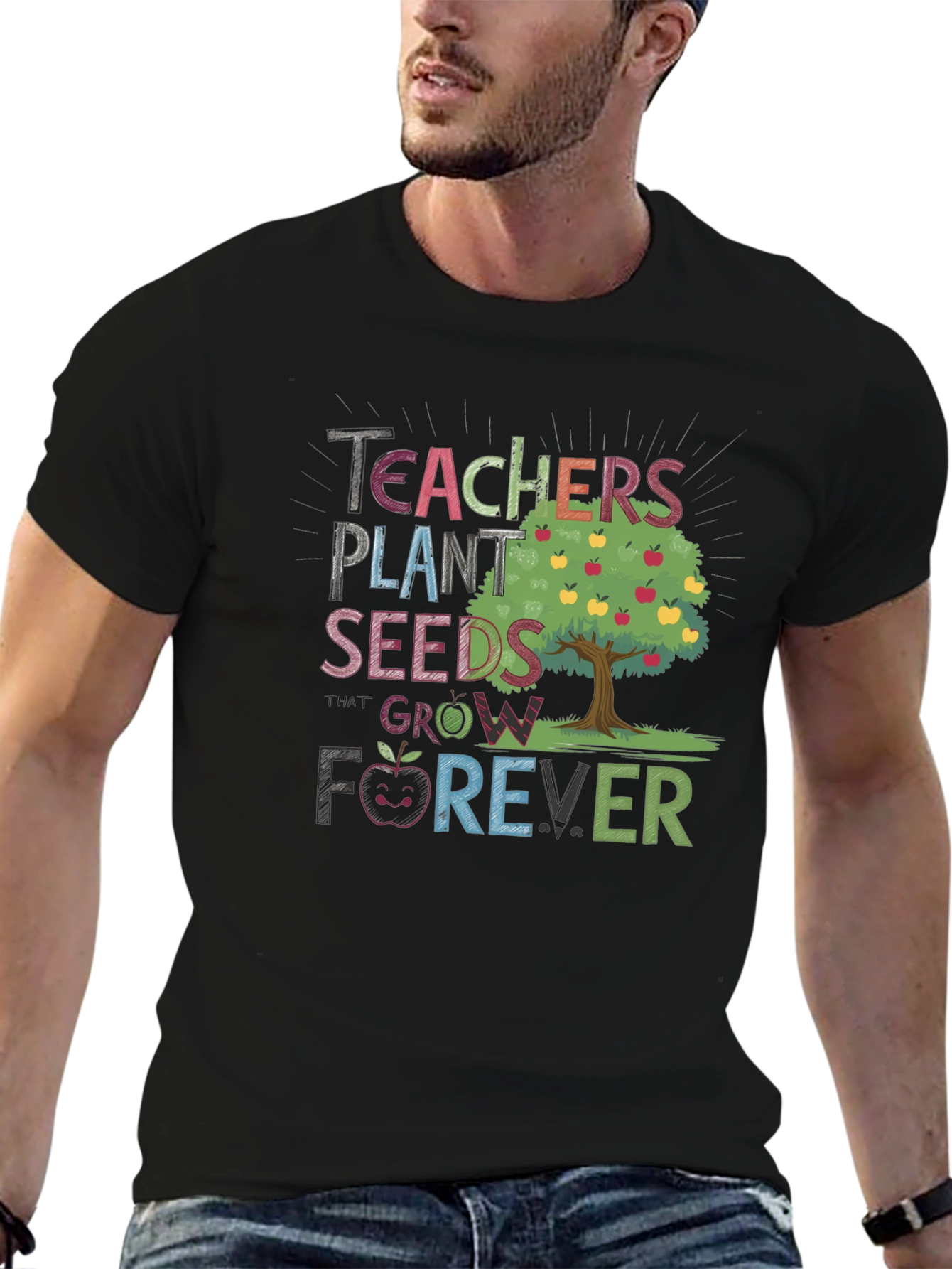 Teachers Plant Seeds Grow Forever T-Shirt