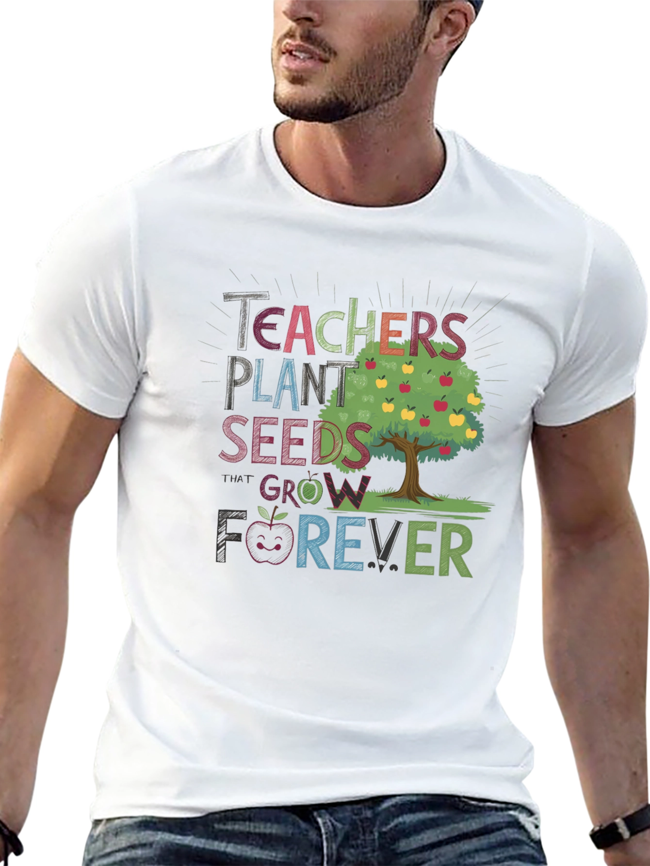 Teachers Plant Seeds Grow Forever T-Shirt