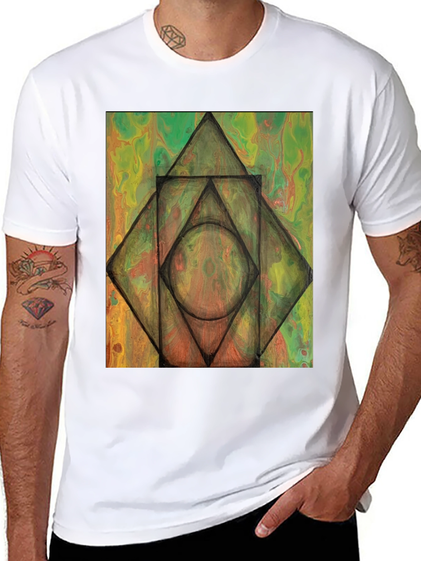 Abstract Geometry T-Shirt