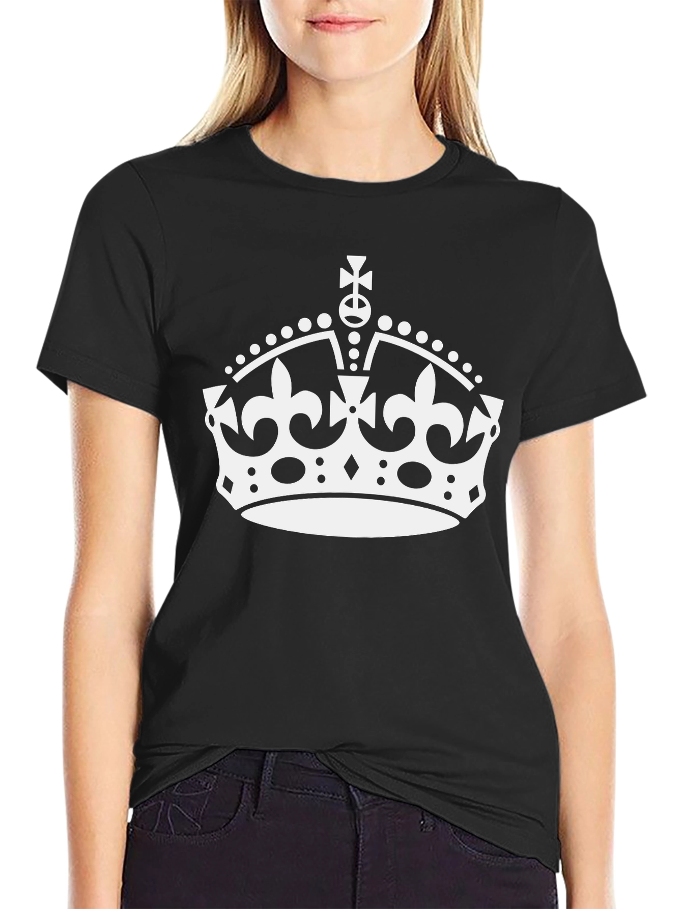 Crown Graphic T-Shirt - Stylish Unisex Design