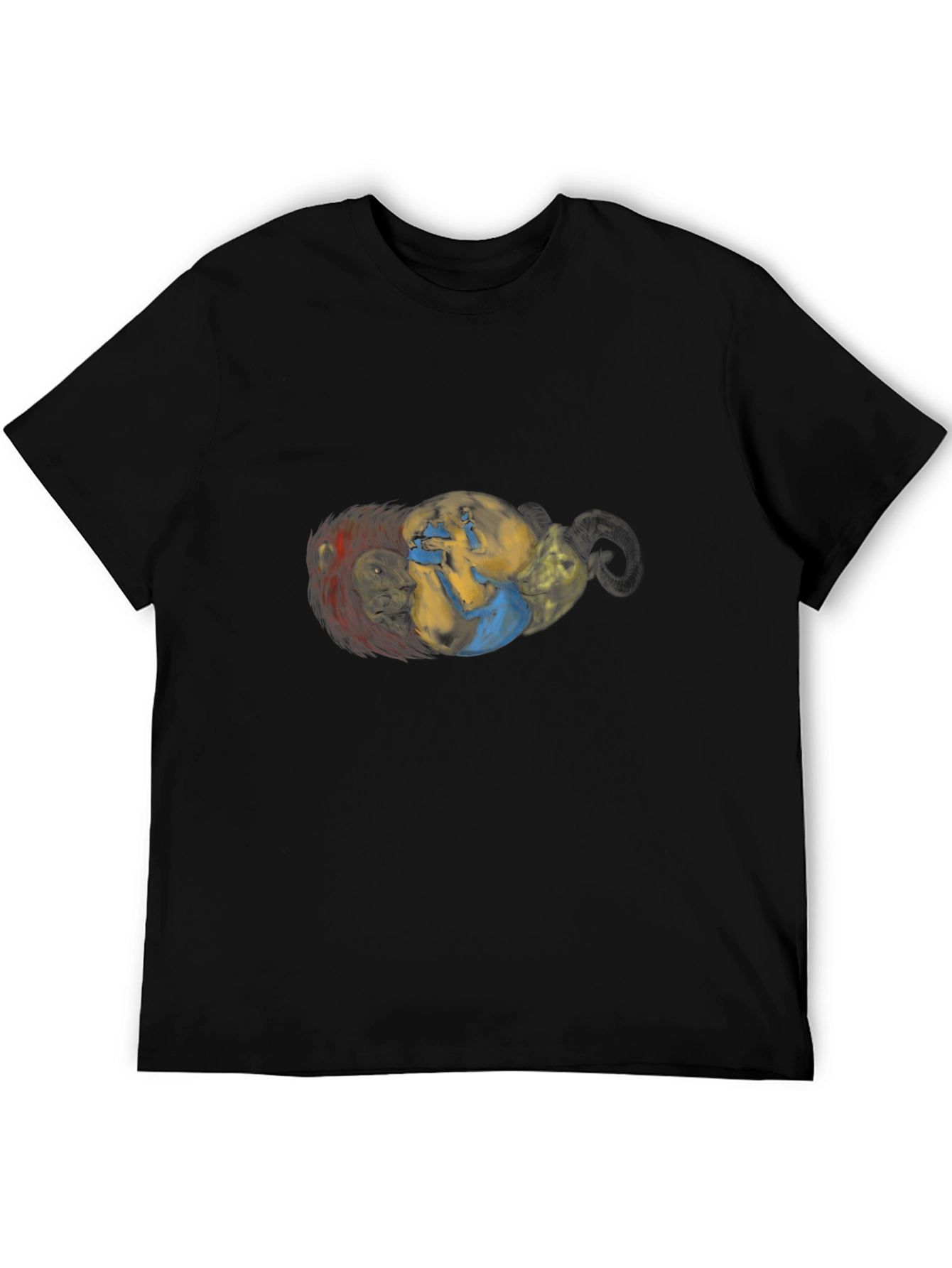 Black Graphic Tee - Earth & Creature