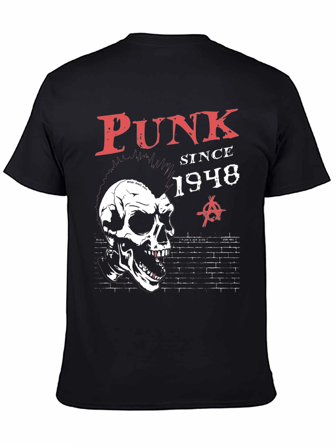 Punk Since 1948 Skull Graphic T-Shirt
