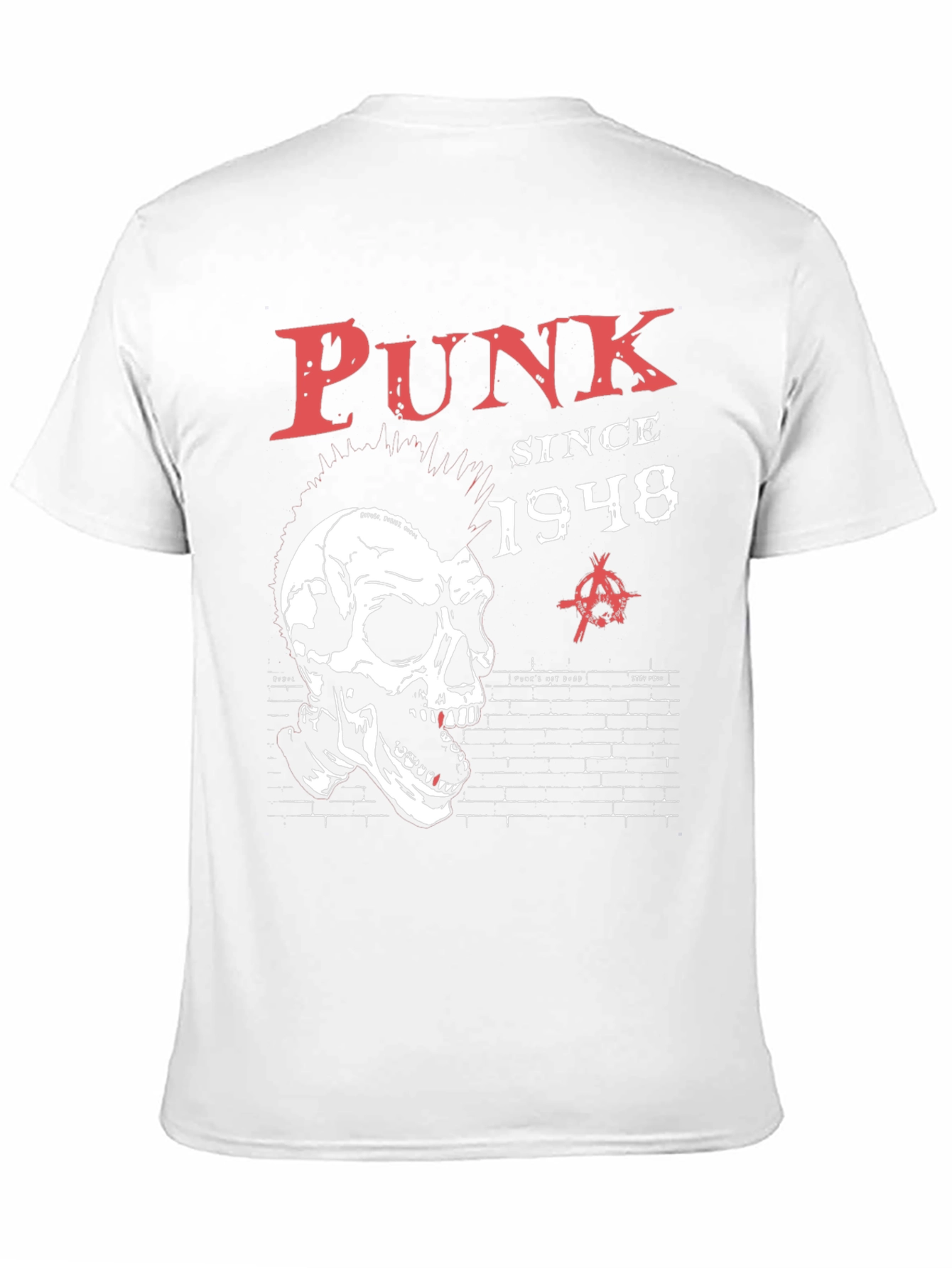 Punk Since 1948 Skull Graphic T-Shirt