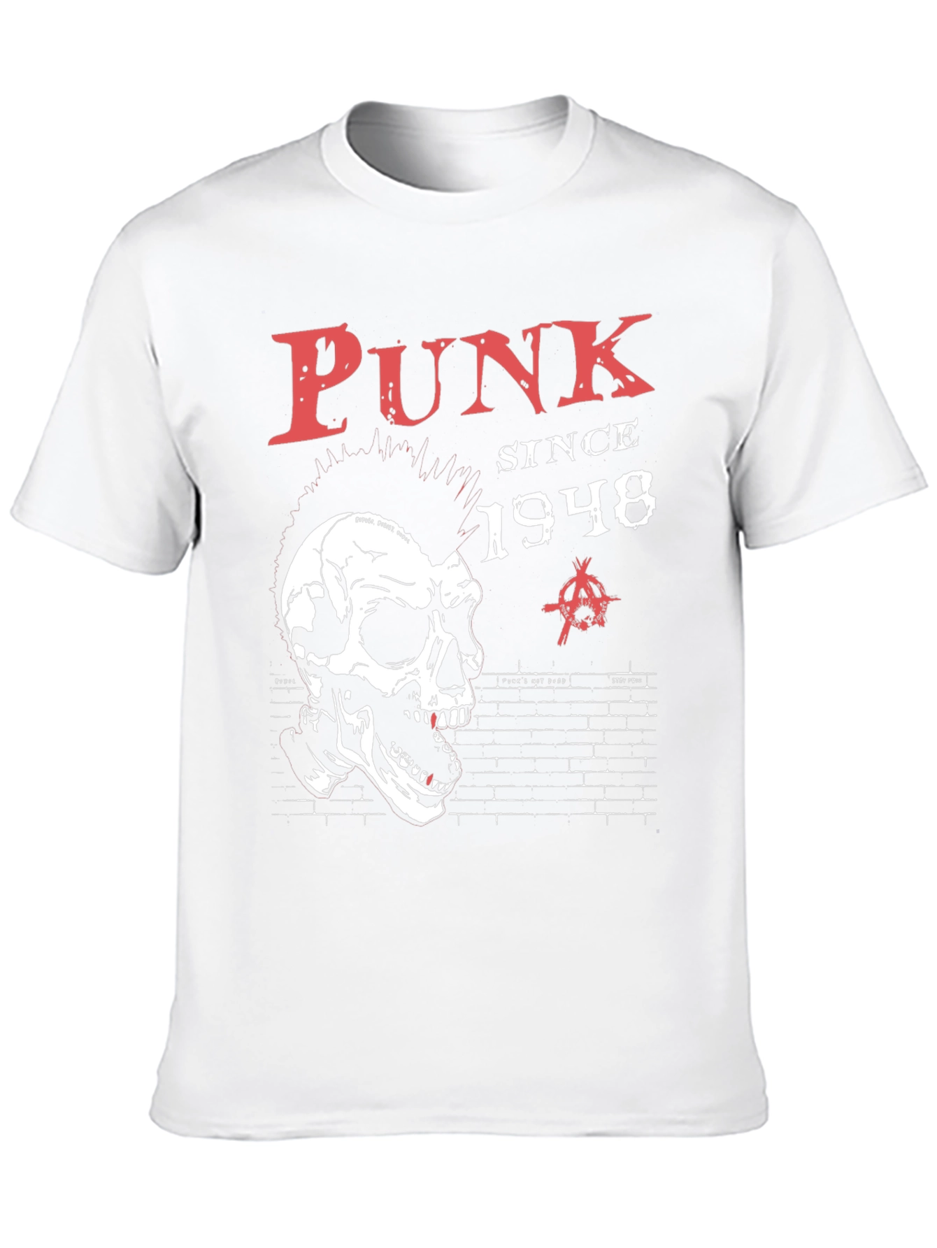 Punk Since 1948 Skull Graphic T-Shirt