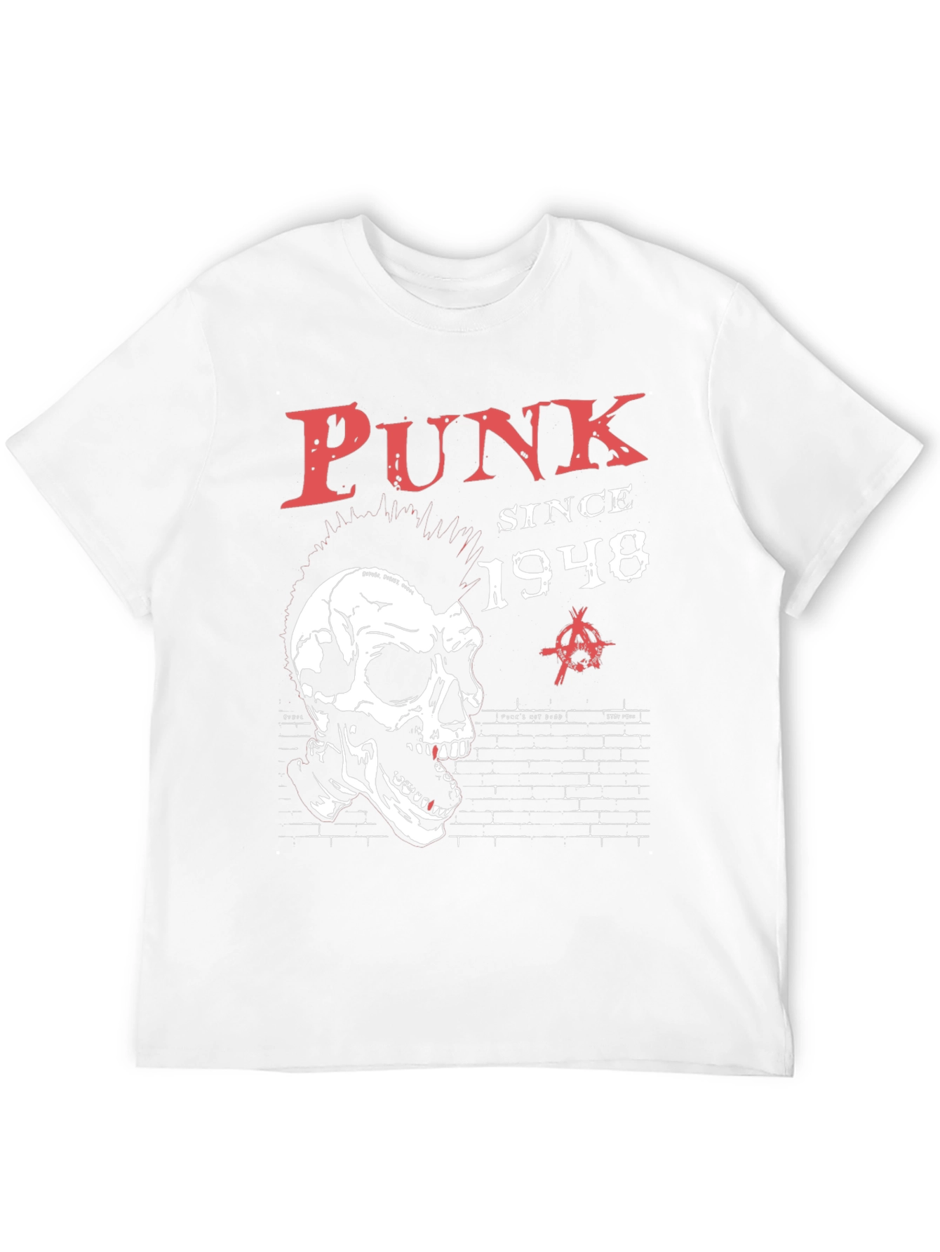 Punk Since 1948 Skull Graphic T-Shirt