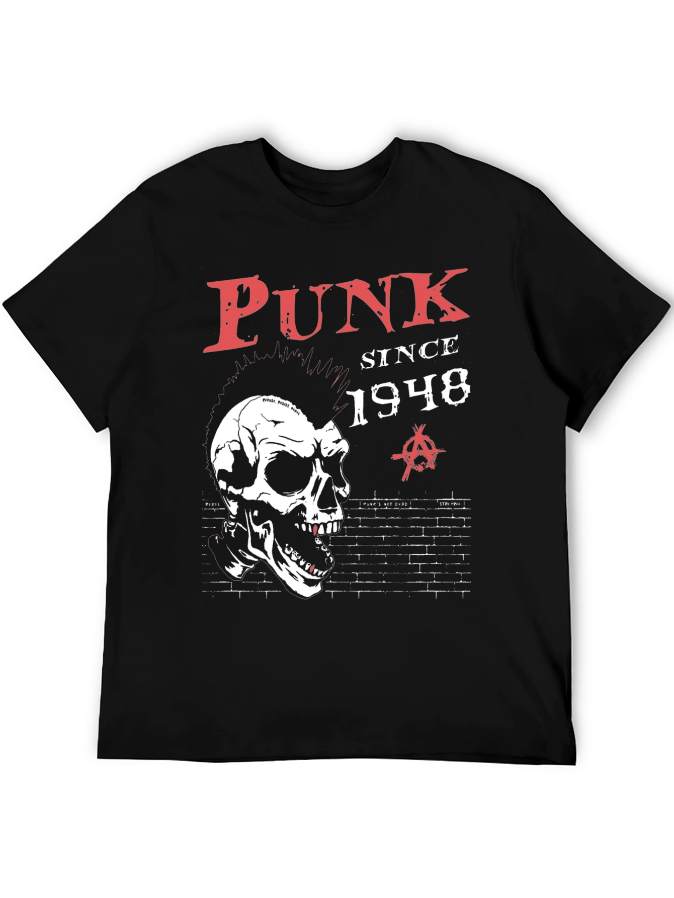 Punk Since 1948 Skull Graphic T-Shirt