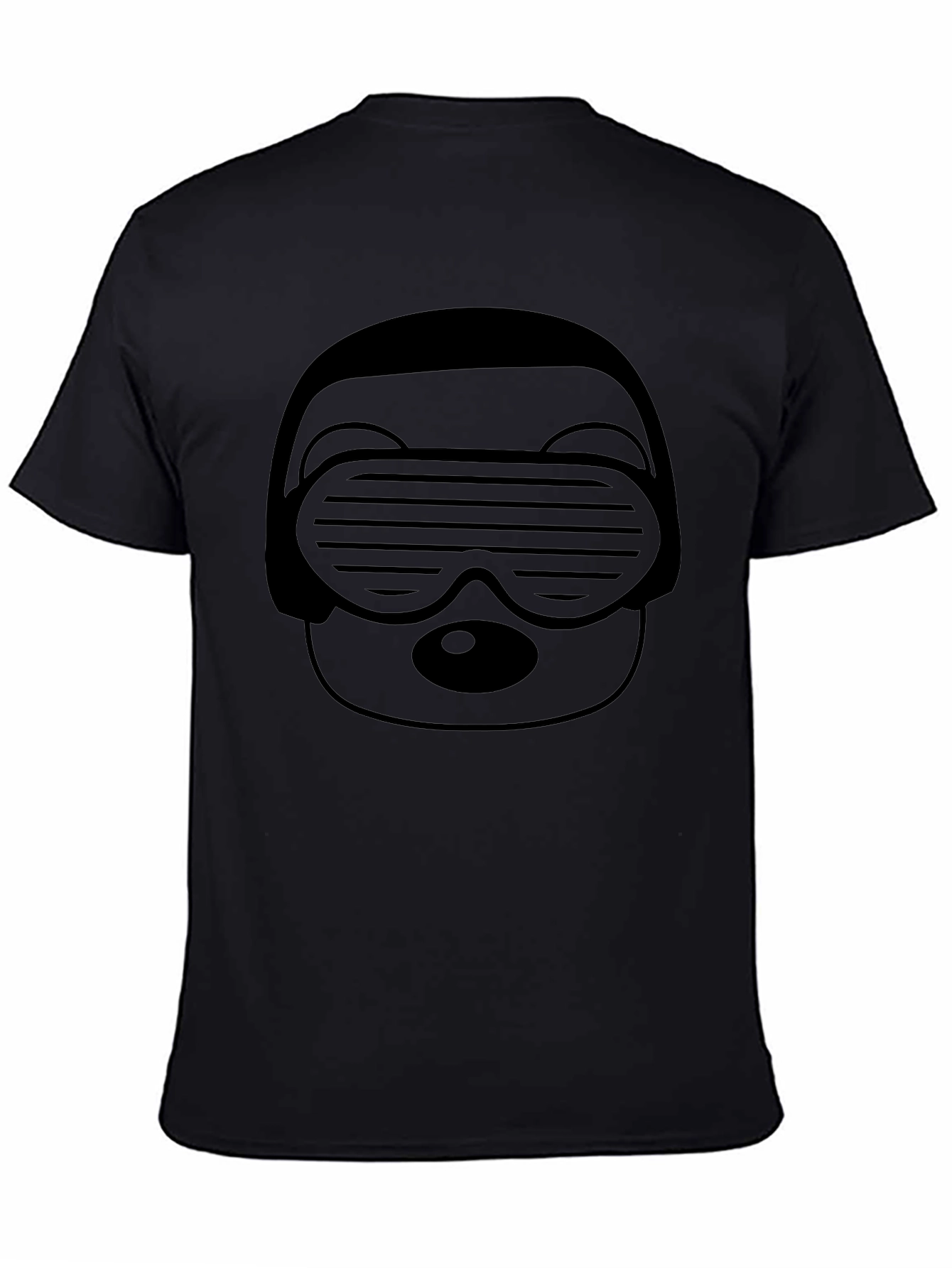 Cool Bear Shades Black T-Shirt