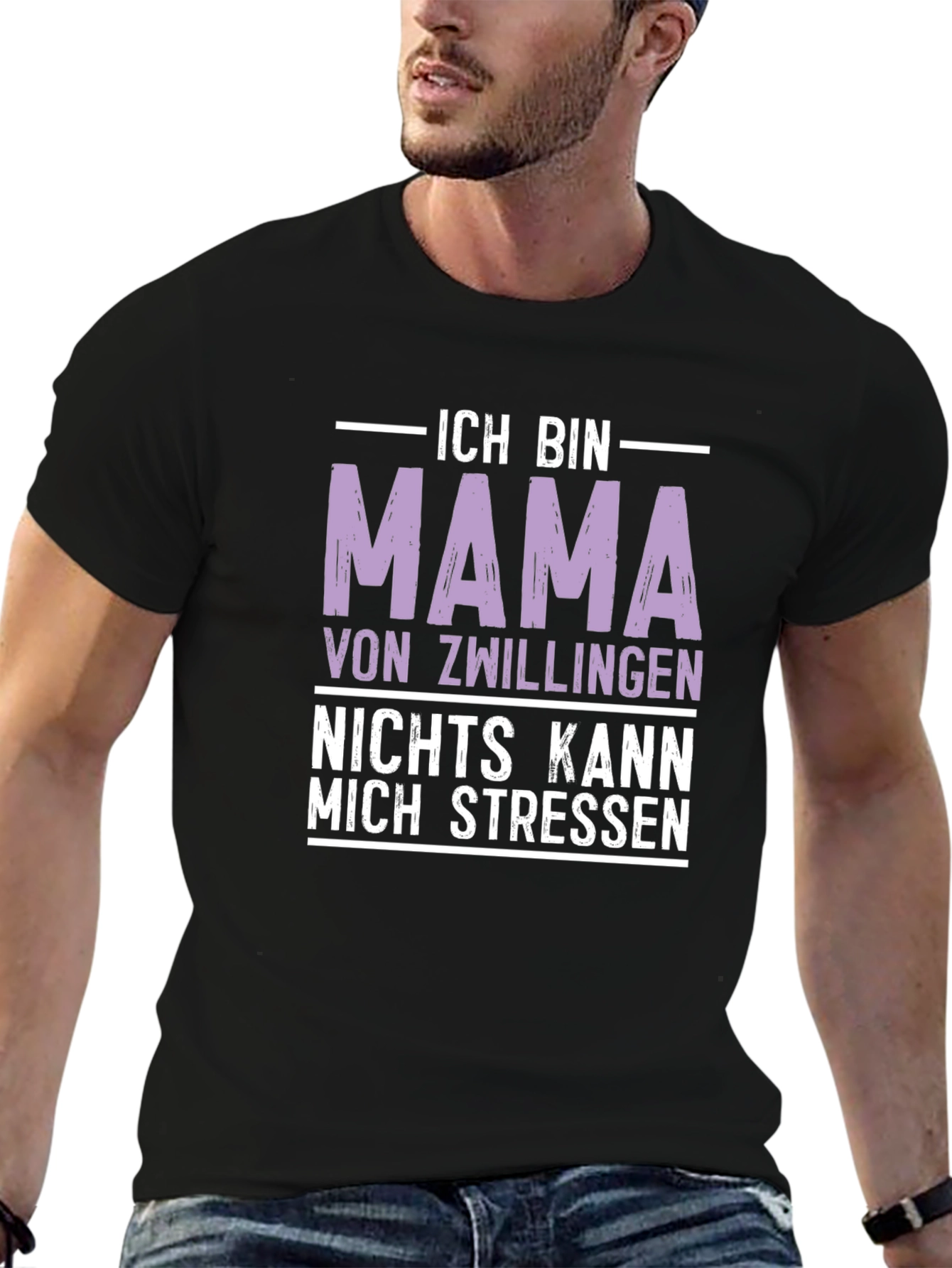 Mama of Twins T-Shirt - Nothing Stresses Me!