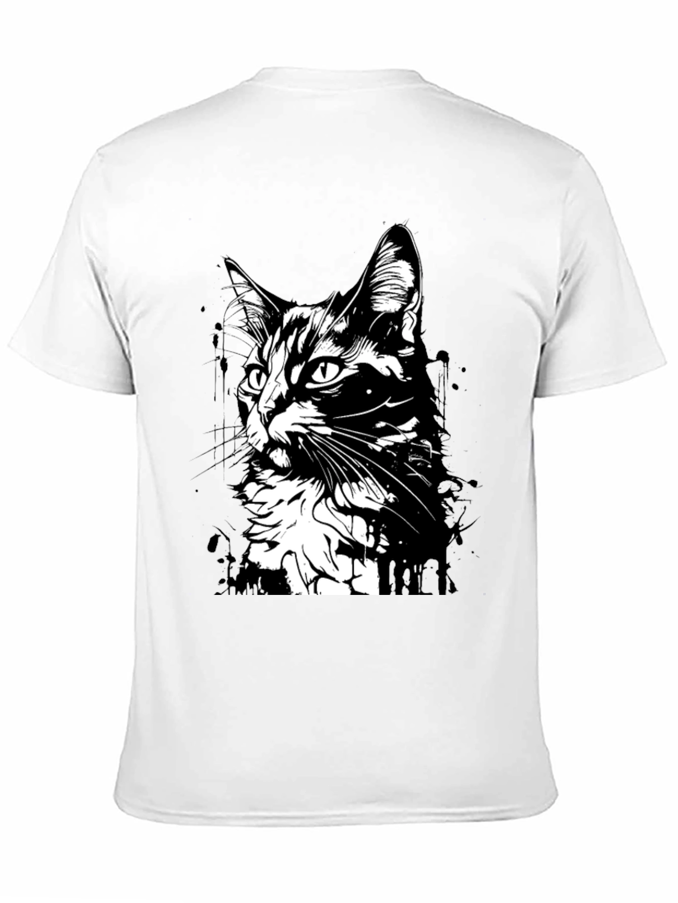 Black Cat Graphic T-Shirt - Unisex