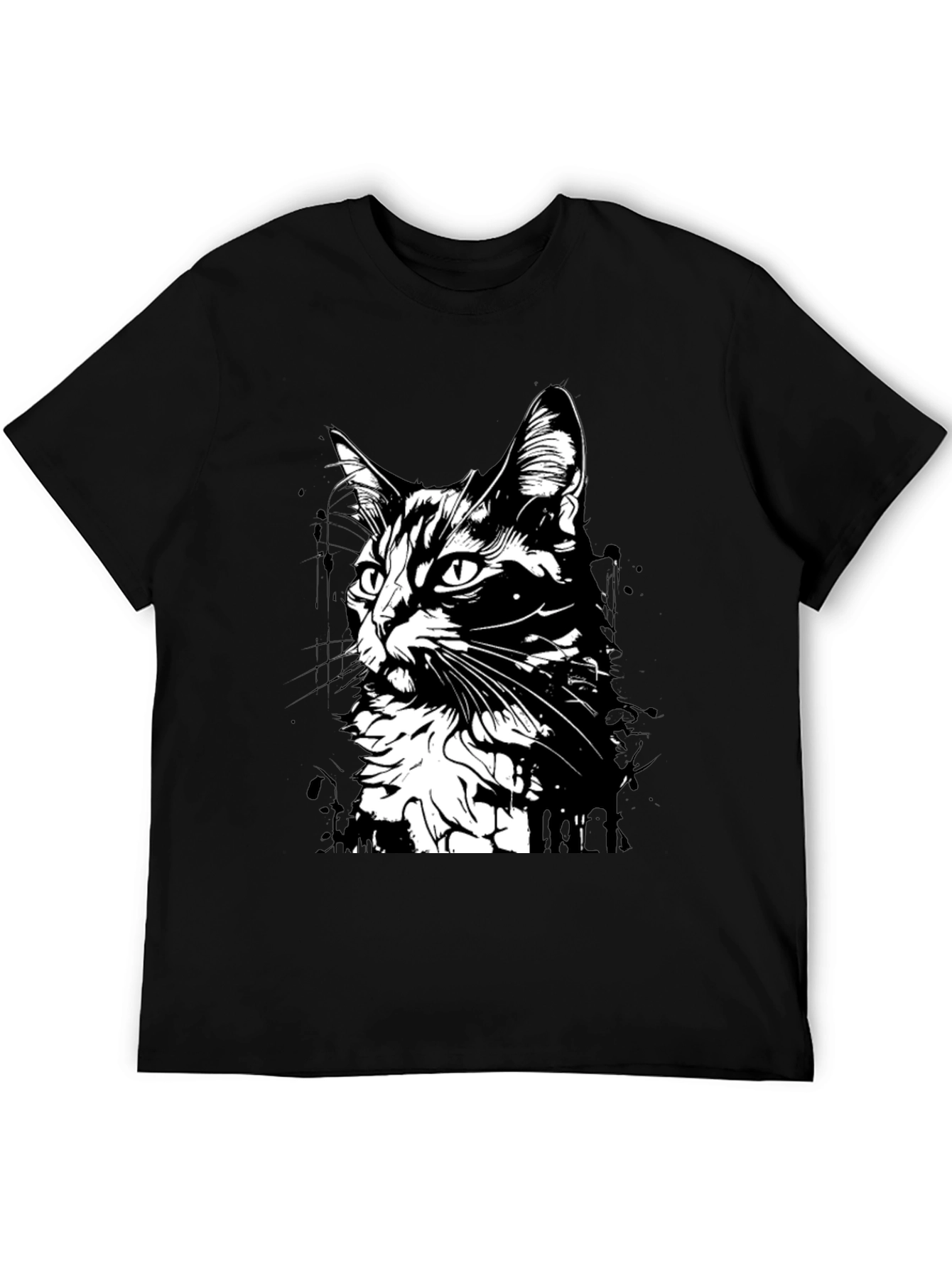 Black Cat Graphic T-Shirt - Unisex