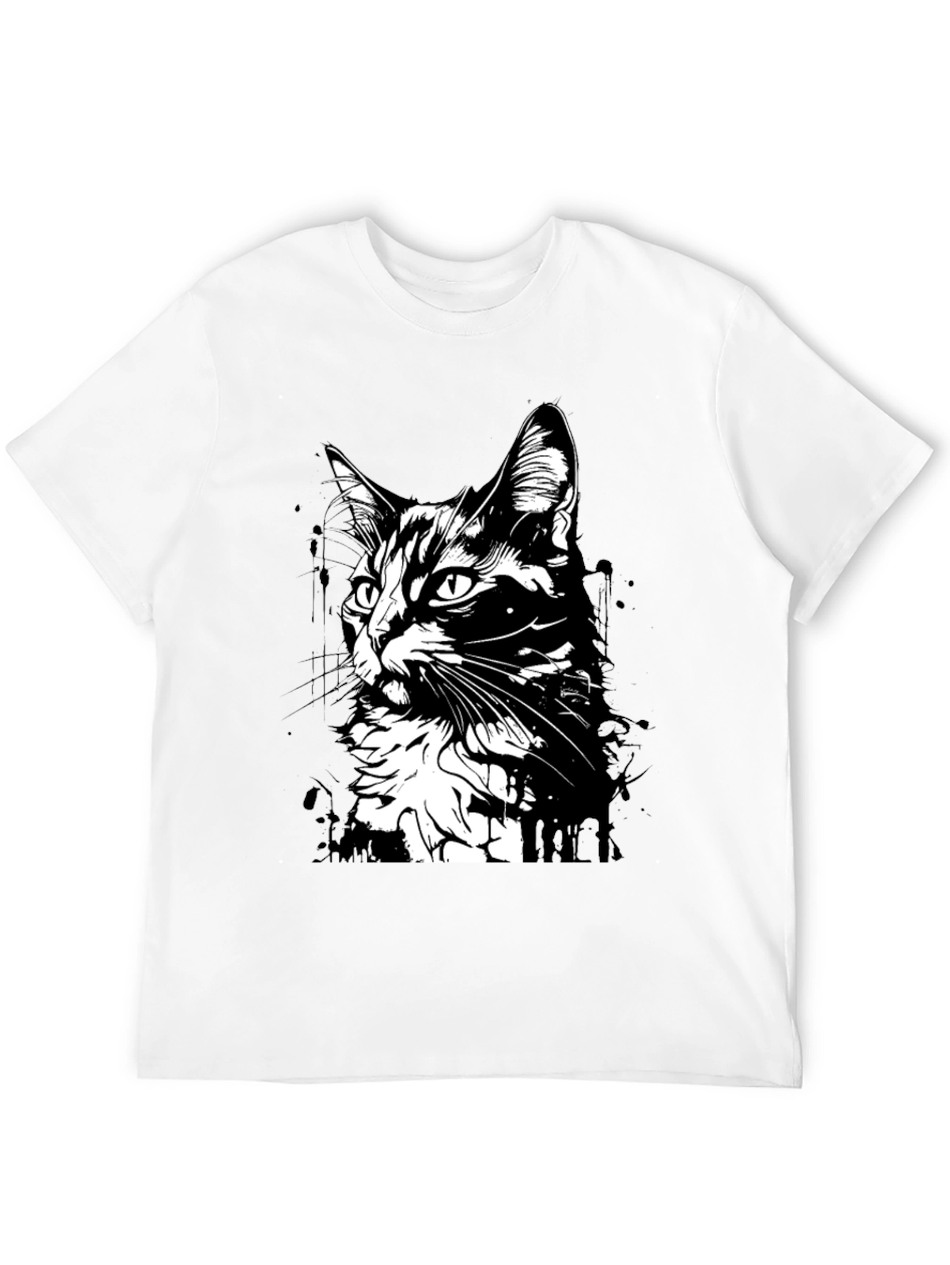 Black Cat Graphic T-Shirt - Unisex
