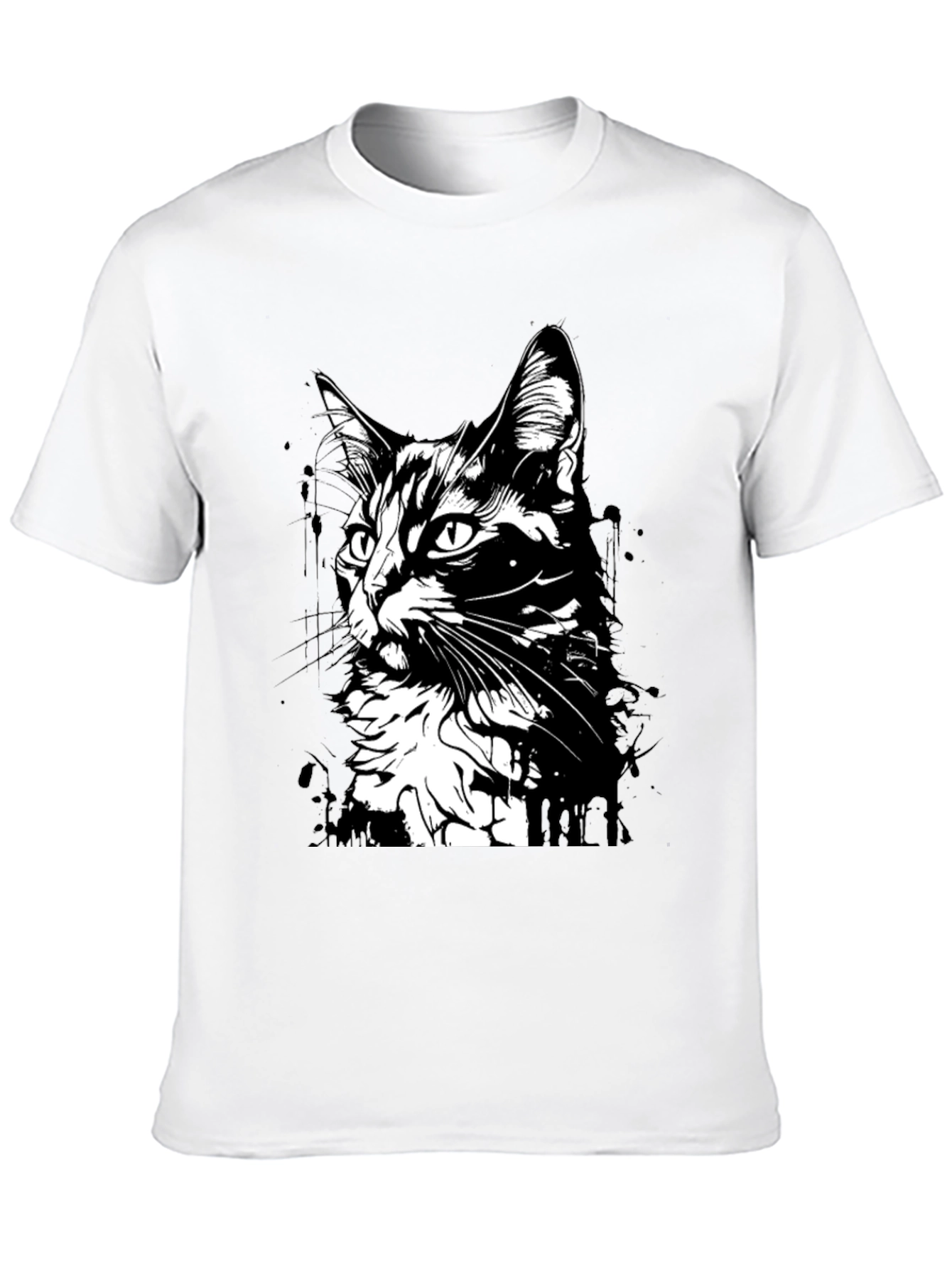 Black Cat Graphic T-Shirt - Unisex